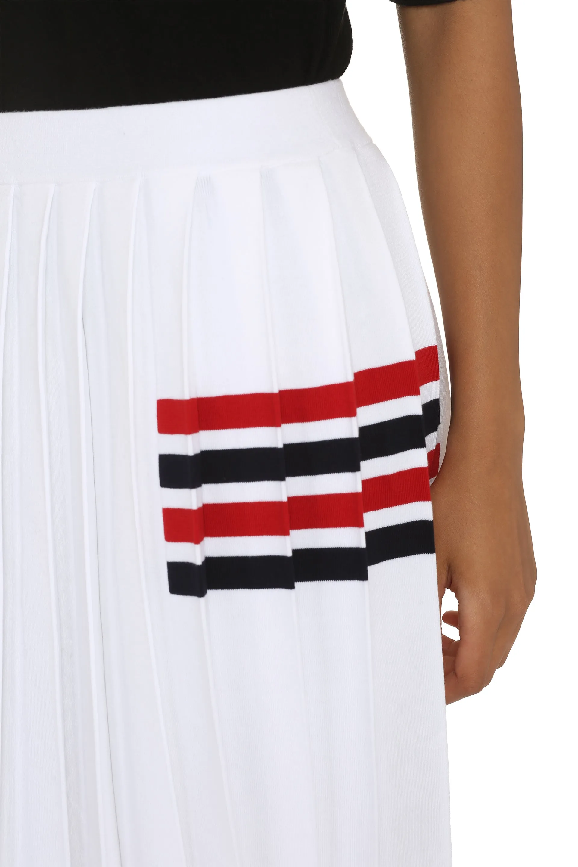 Pleated Knitted Skirt sold by Lord & Taylor product image thumbnail 5