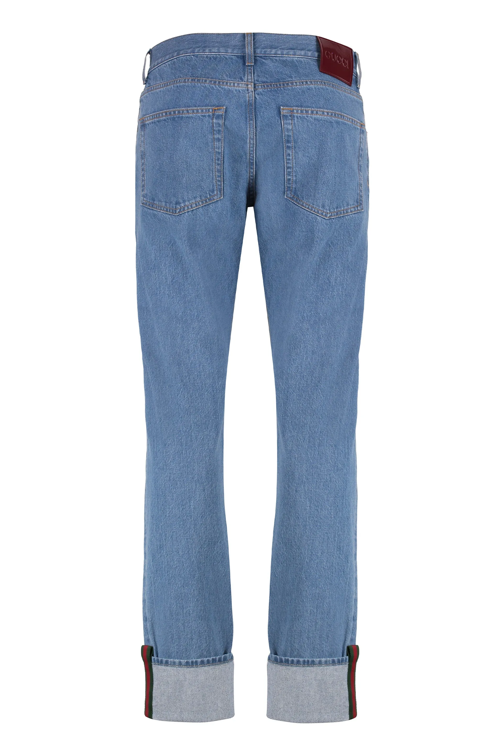 5-Pocket Straight-Leg Jeans sold by Lord & Taylor product image thumbnail 2