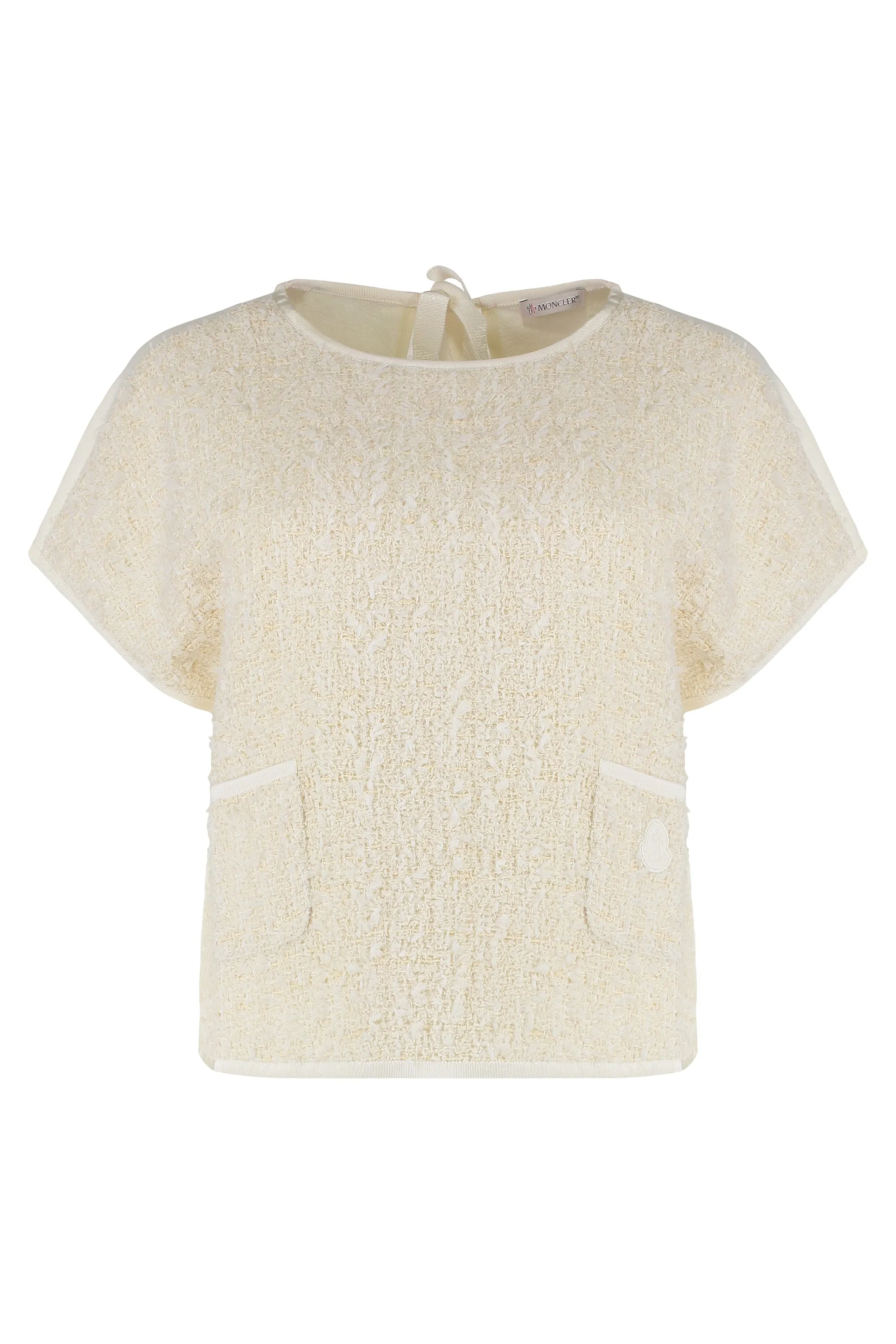 Ivory Cotton Crew-Neck T-Shirt sold by Lord & Taylor