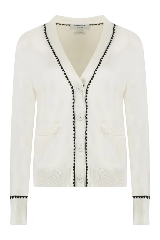 Silk and Cotton Cardigan sold by Lord & Taylor