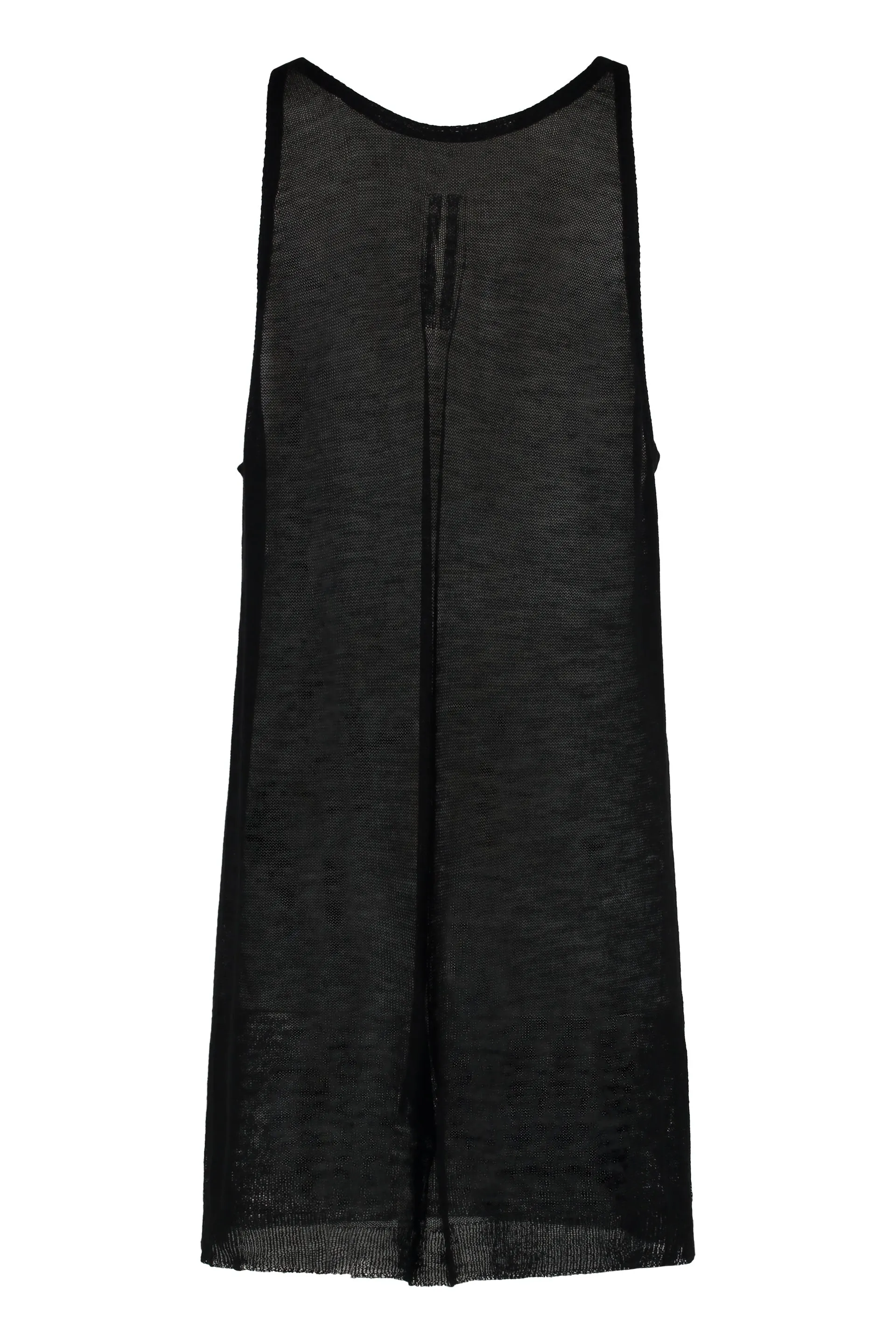 Virgin Wool Ribbed Tank Top sold by Lord & Taylor product image thumbnail 2