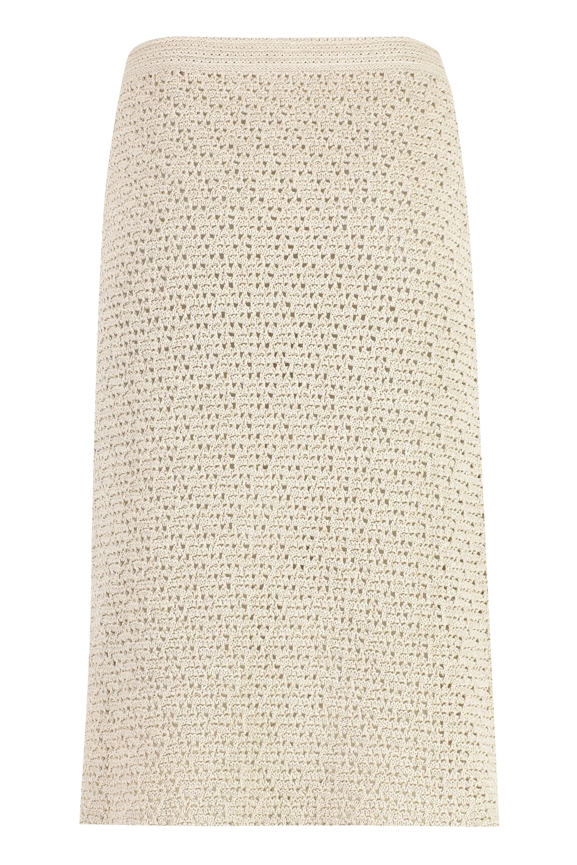 Ecru Cotton Crochet Wrap Skirt sold by Lord & Taylor product image thumbnail 2