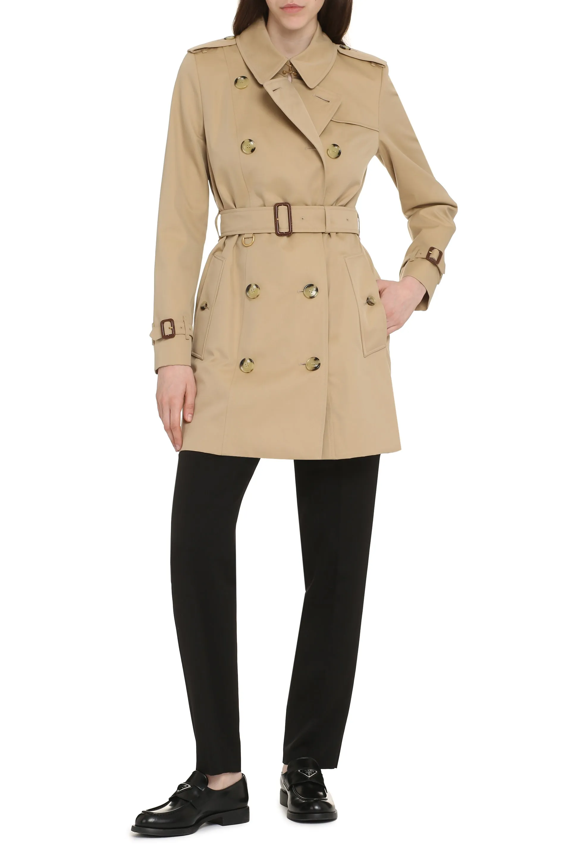 Burberry Gabardine Trench Coat sold by Lord & Taylor product image thumbnail 3