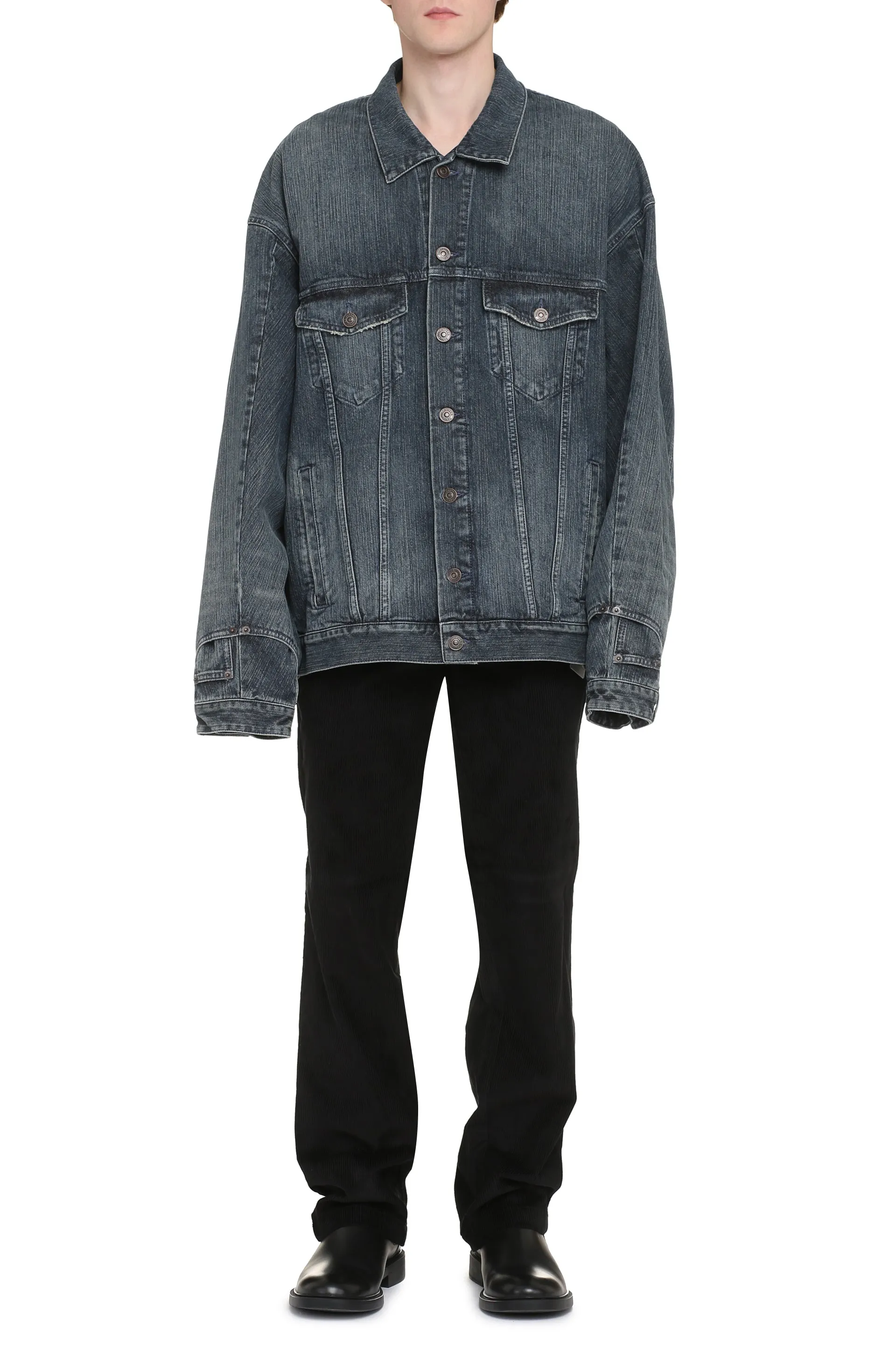 Unisex Denim Jacket sold by Lord & Taylor product image thumbnail 3