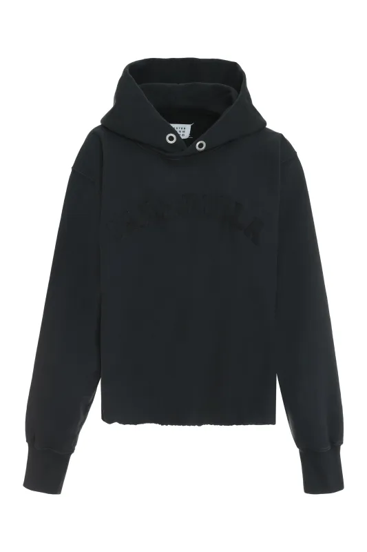 Maison Margiela Logo Cotton Hoodie sold by Lord & Taylor