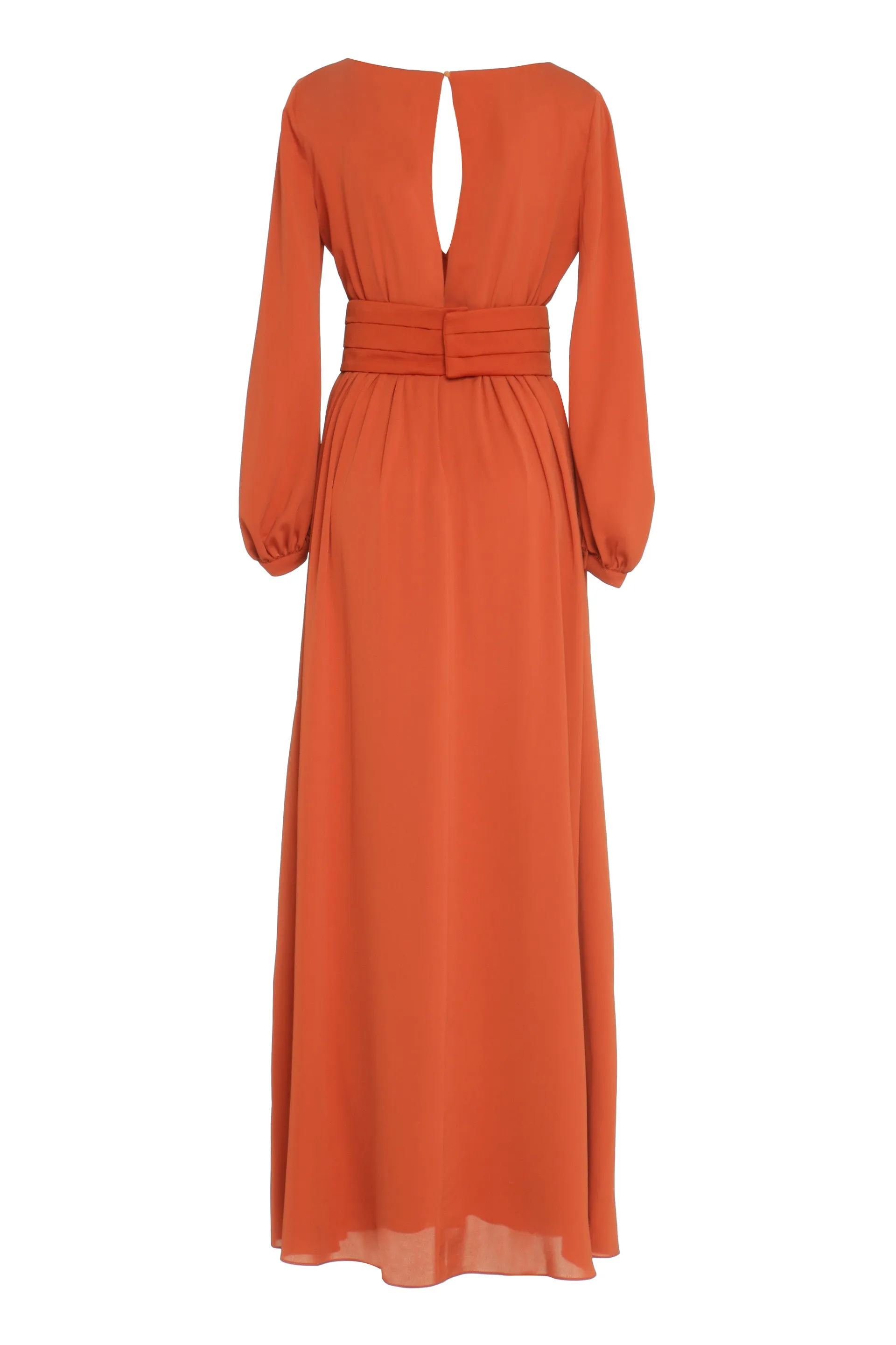 Max Mara Tasca Silk Maxi Dress sold by Lord & Taylor product image thumbnail 2