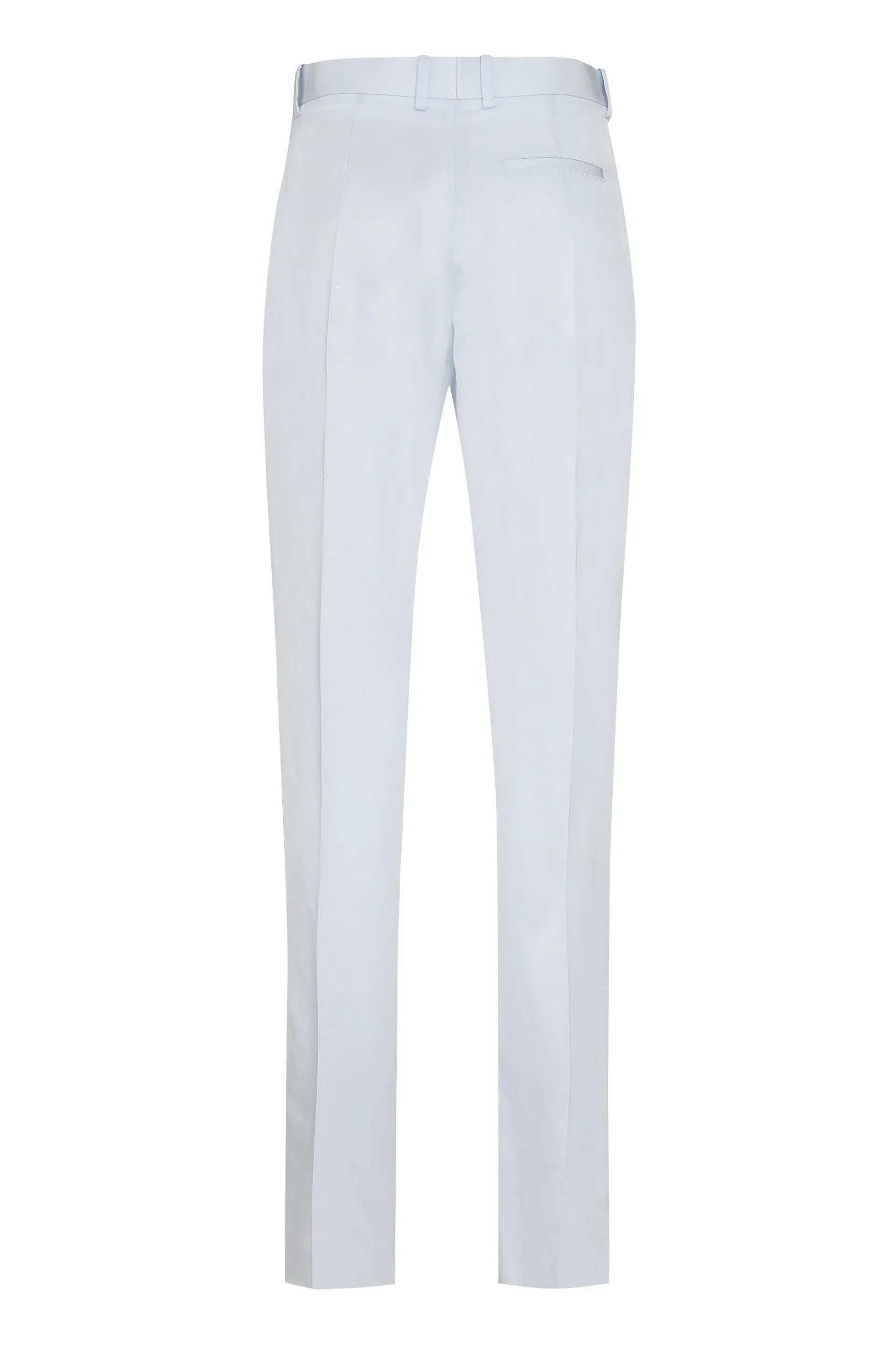 Turquoise Straight-Leg Viscose Trousers sold by Lord & Taylor product image thumbnail 2