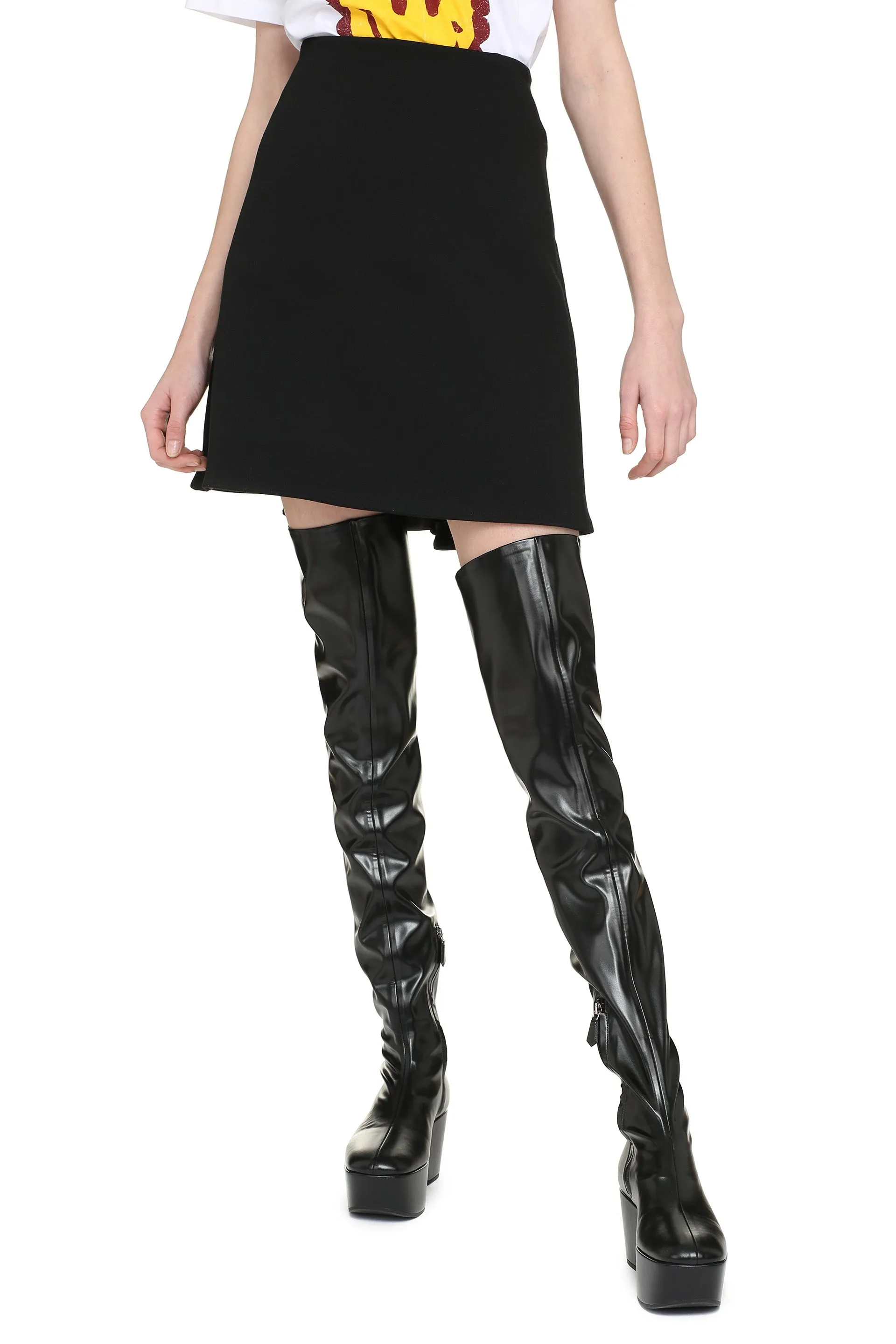 Wool Mini Skirt sold by Lord & Taylor product image thumbnail 3