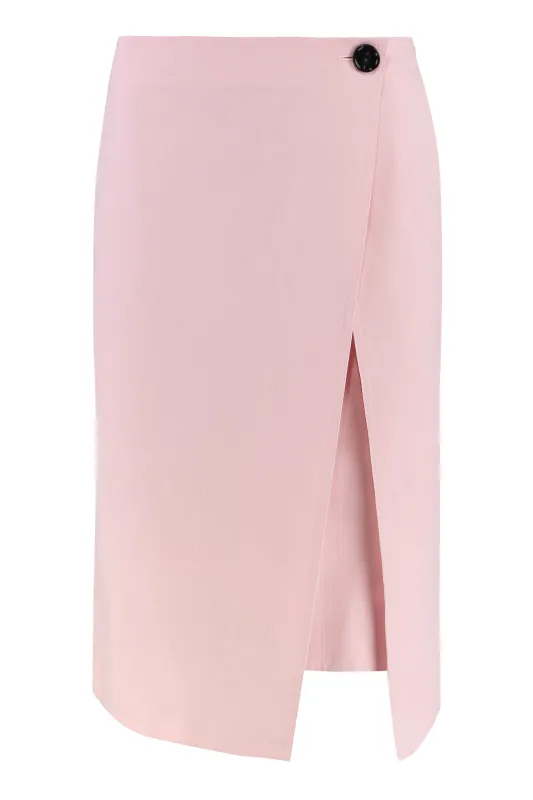 Cotton Wrap Skirt sold by Lord & Taylor