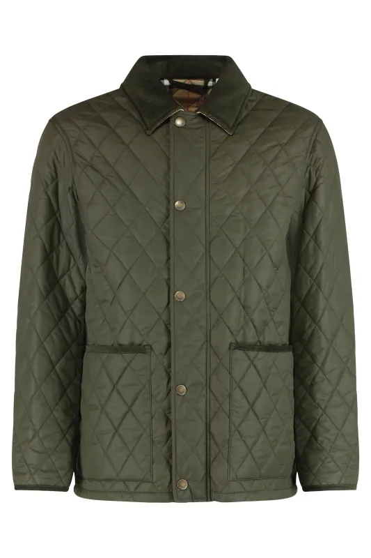 Quilted Nylon Bomber Jacket made by Burberry