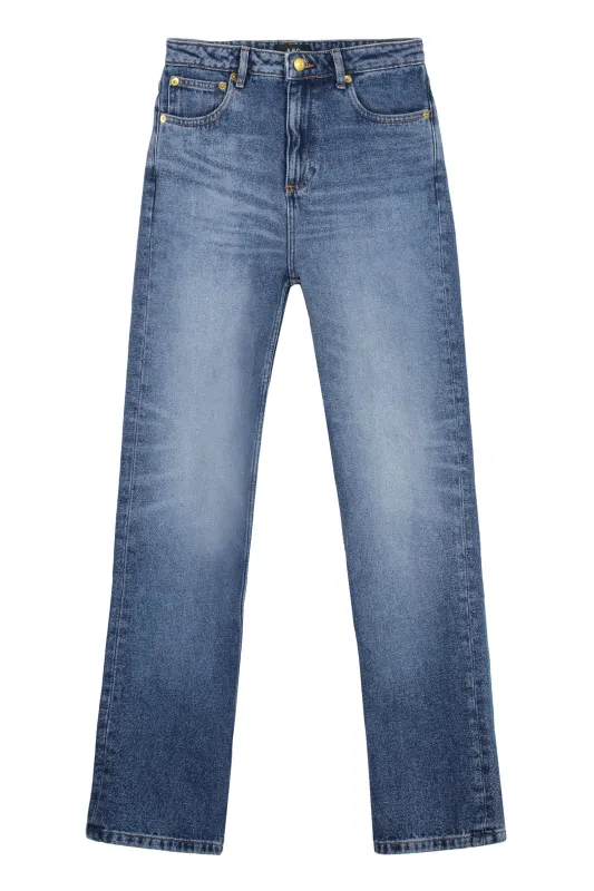 Kylie Straight Leg Jeans sold by Lord & Taylor