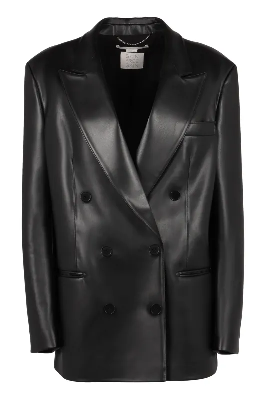 Vegan Leather Blazer sold by Lord & Taylor