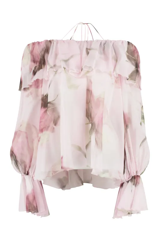 Printed Silk Blouse sold by Lord & Taylor