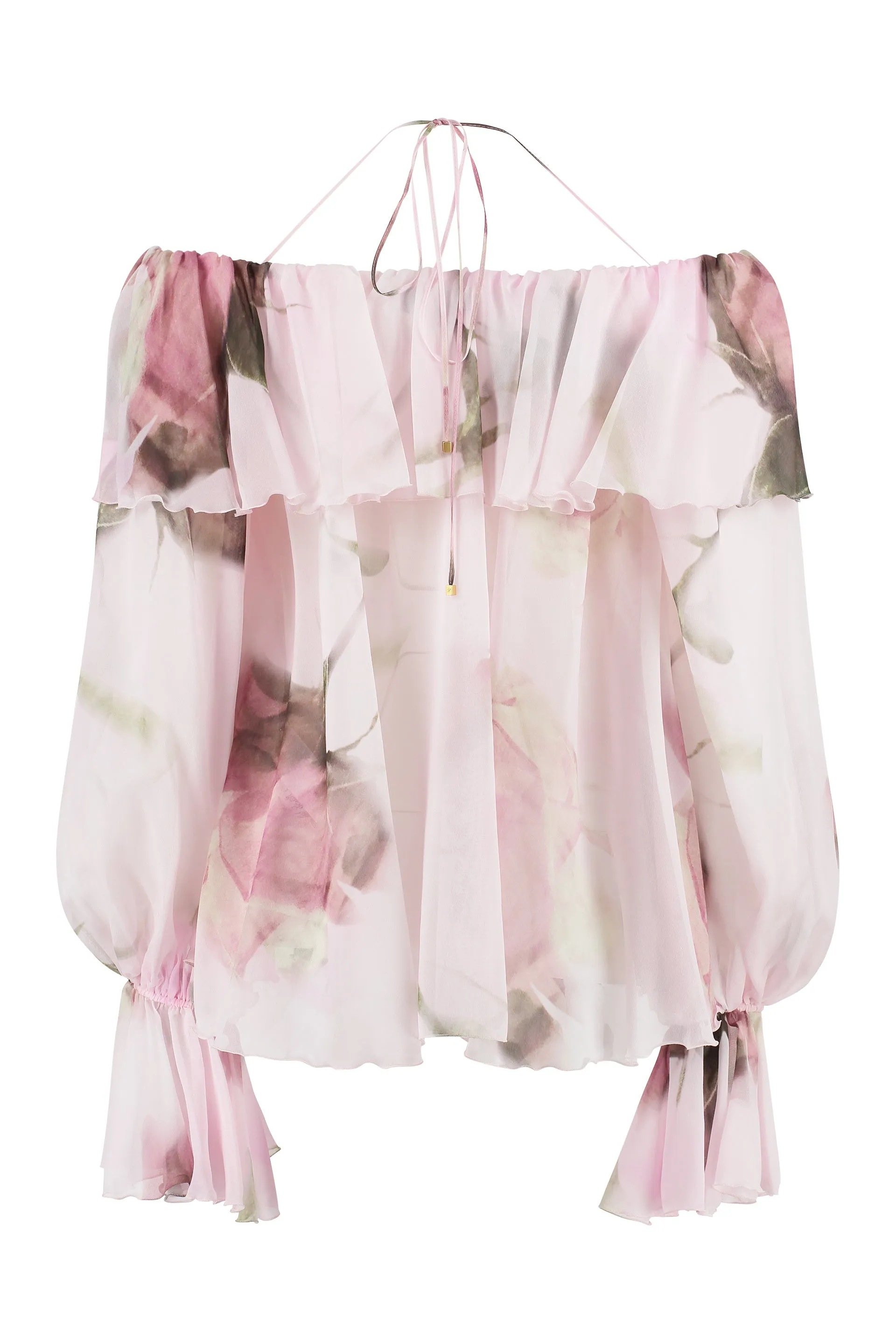 Printed Silk Blouse sold by Lord & Taylor product image thumbnail 2