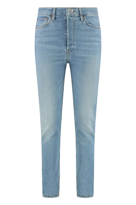 90s High-Rise Skinny-Fit Jeans sold by Lord & Taylor