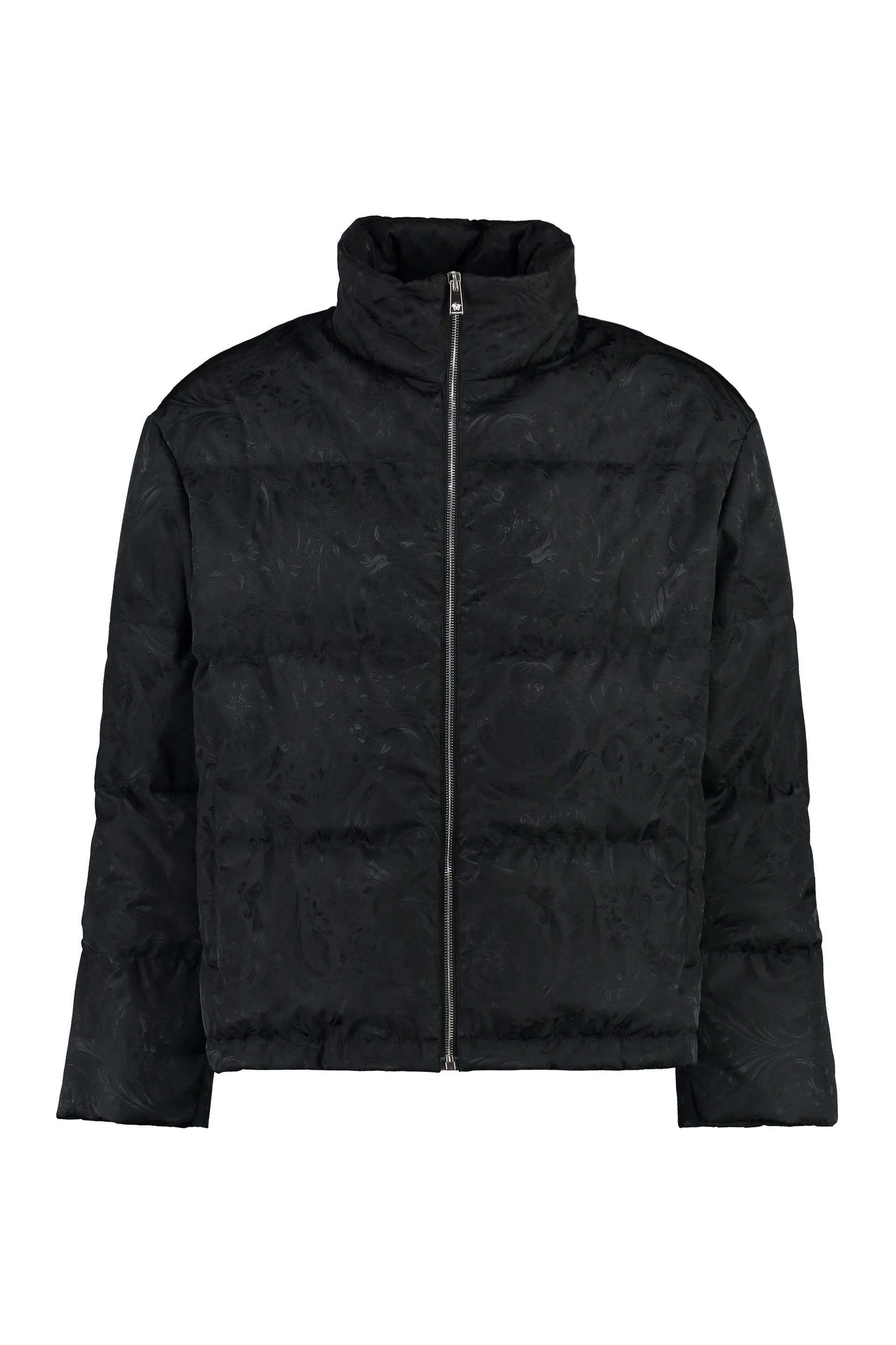 Jacquard Full-Zip Down Jacket sold by Lord & Taylor