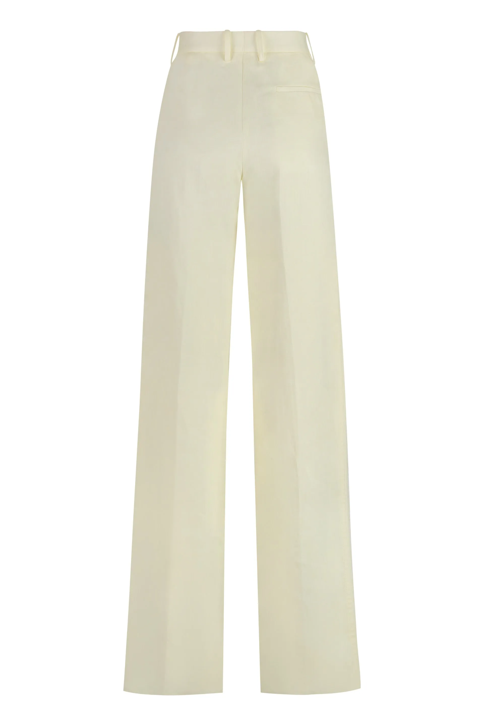 Yellow Linen Trousers sold by Lord & Taylor product image thumbnail 2