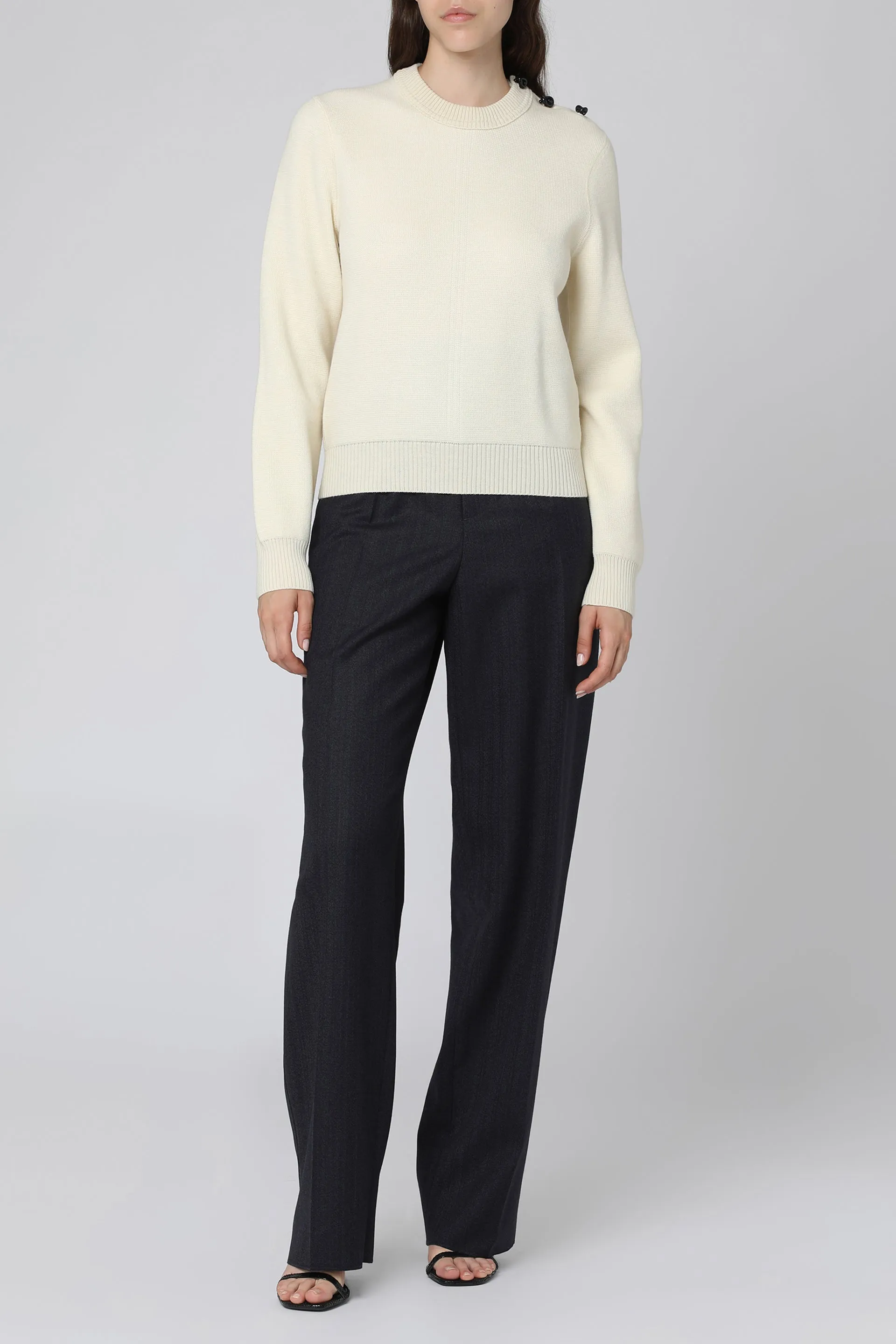 Crew-Neck Wool Sweater sold by Lord & Taylor product image thumbnail 3