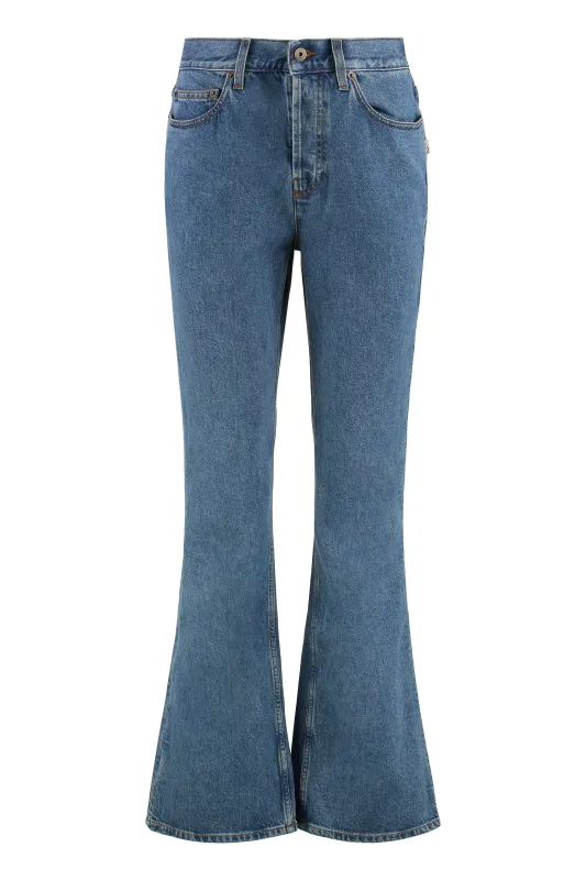 High-Rise Bootcut Jeans sold by Lord & Taylor