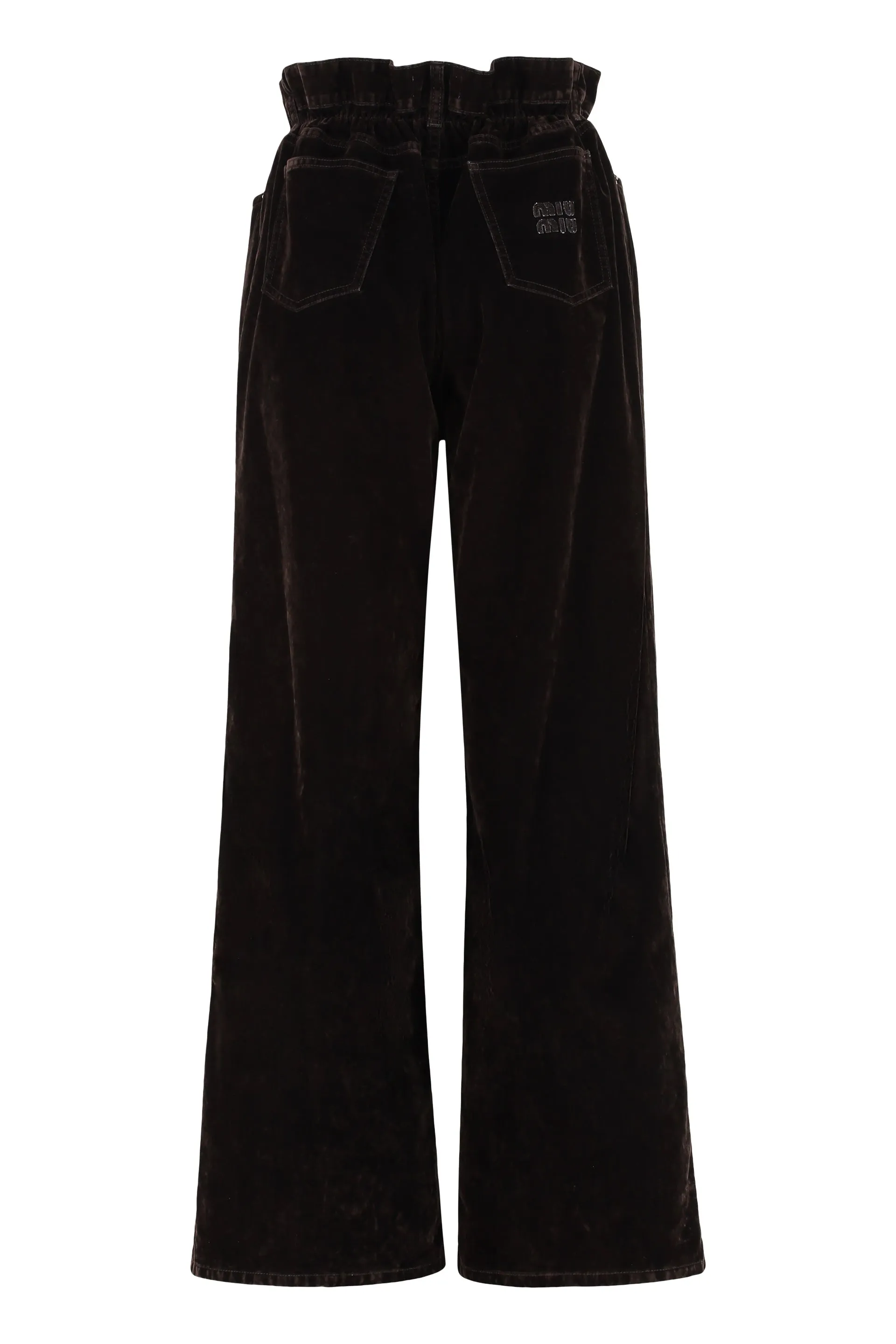 Velvet Wide Leg Trousers sold by Lord & Taylor product image thumbnail 2