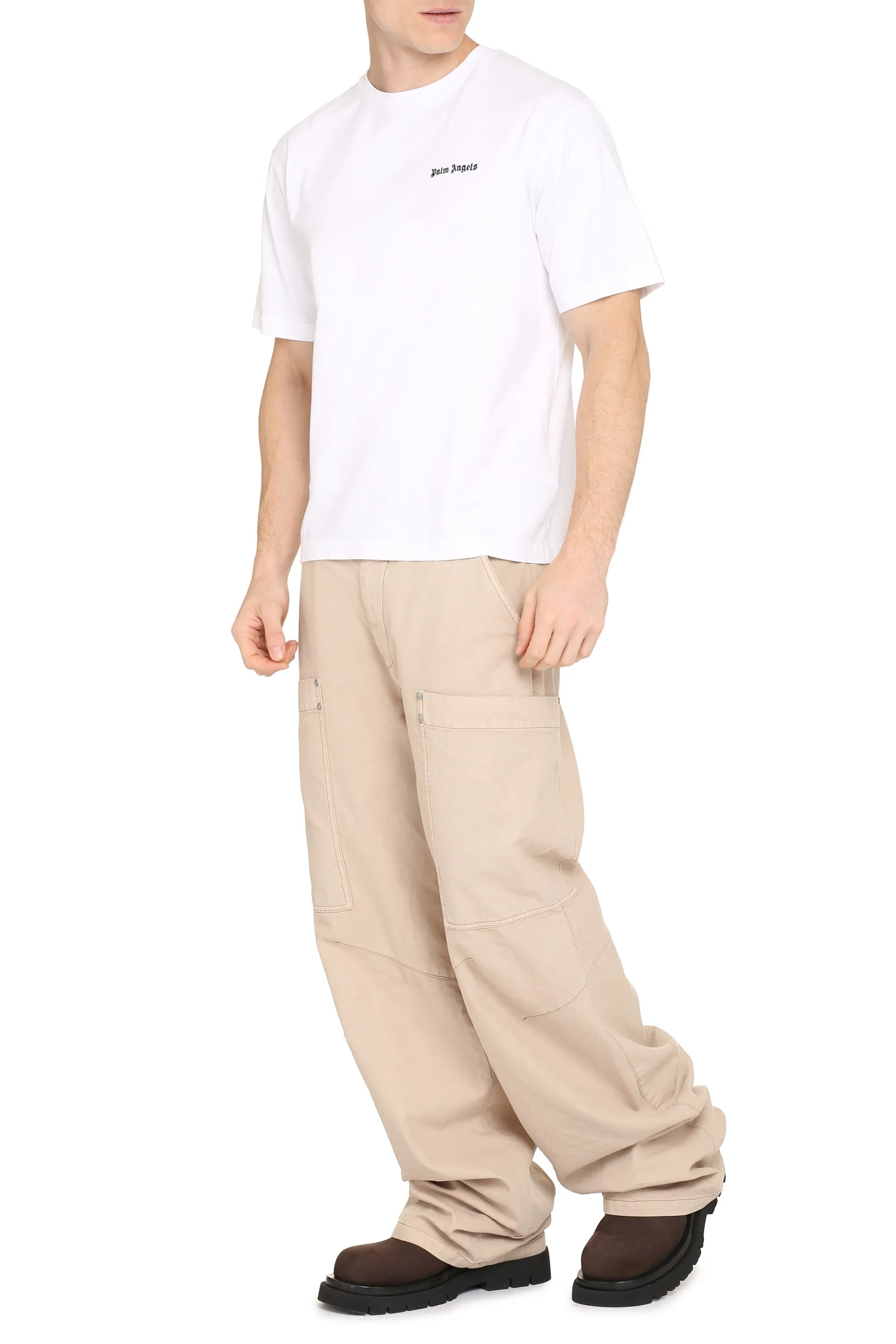 Cotton Crew-Neck T-Shirt sold by Lord & Taylor product image thumbnail 3