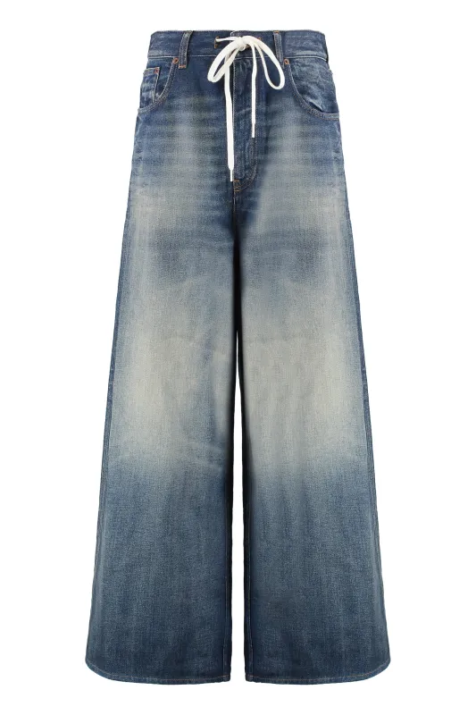 Wide-Leg Denim Jeans sold by Lord & Taylor