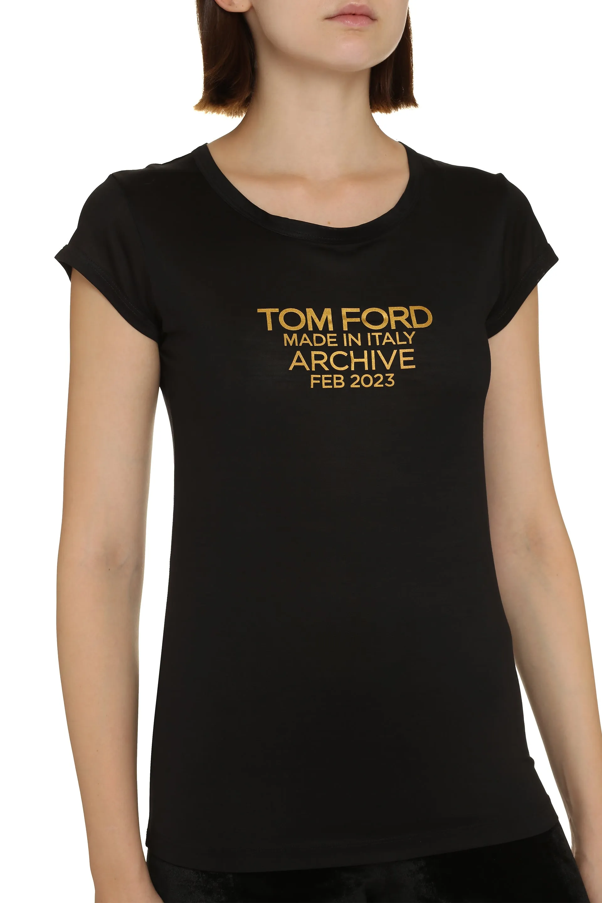 Silk Knit T-Shirt sold by Lord & Taylor product image thumbnail 5