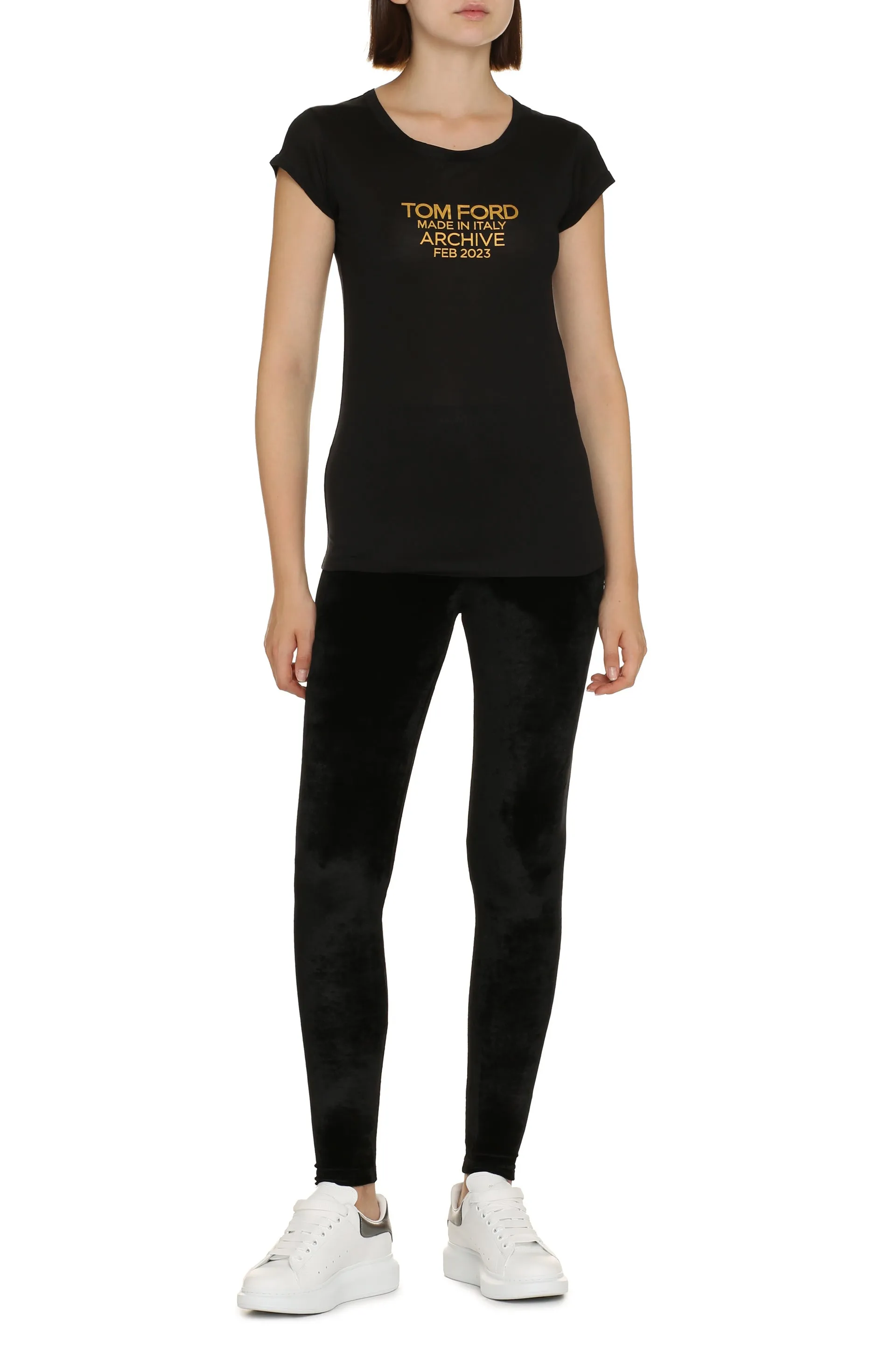 Silk Knit T-Shirt sold by Lord & Taylor product image thumbnail 3