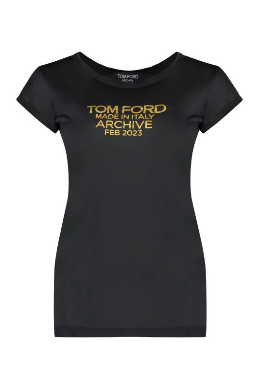 Silk Knit T-Shirt sold by Lord & Taylor