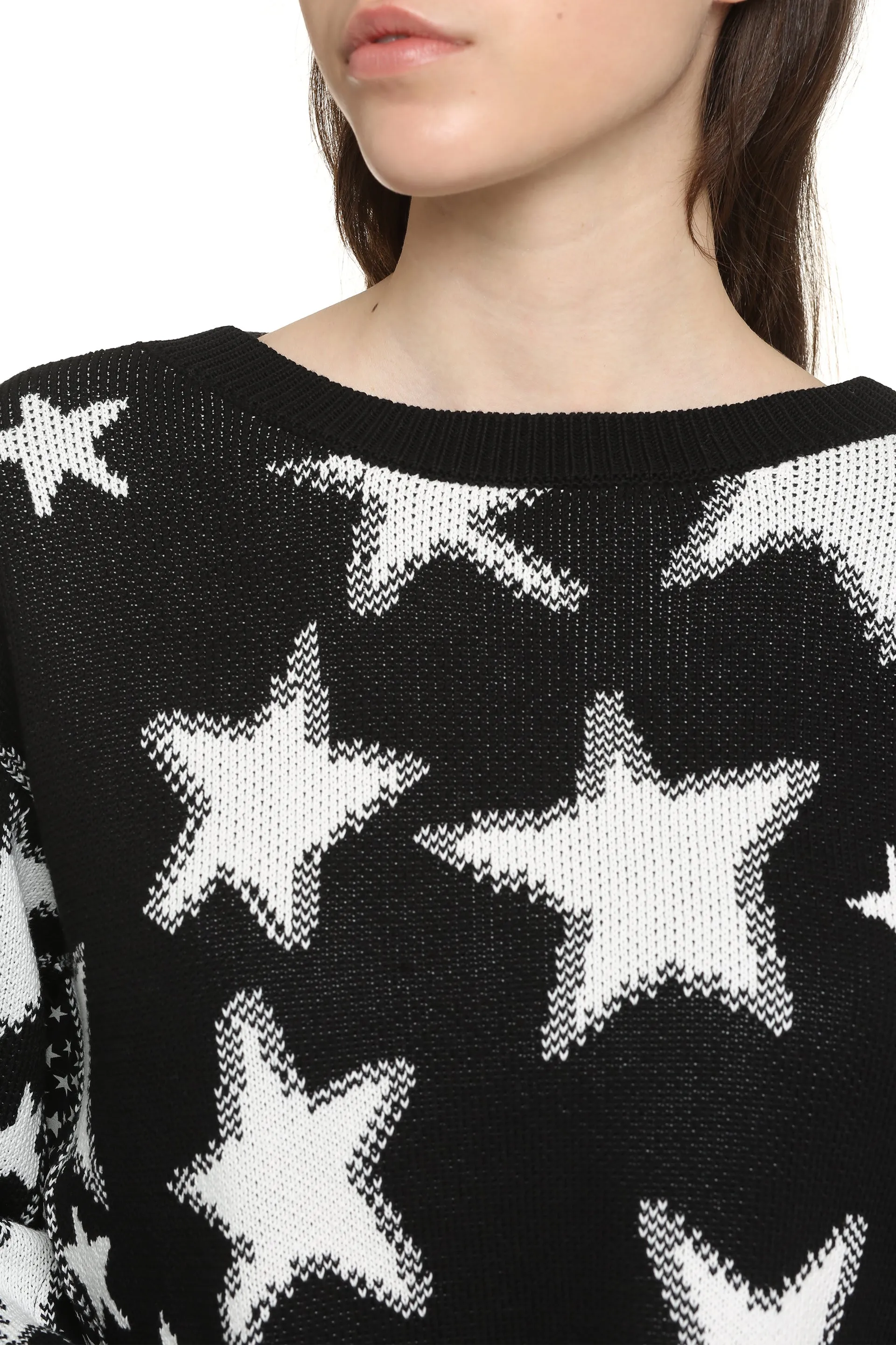 Stars Pattern Long Sleeve Sweater sold by Lord & Taylor product image thumbnail 5