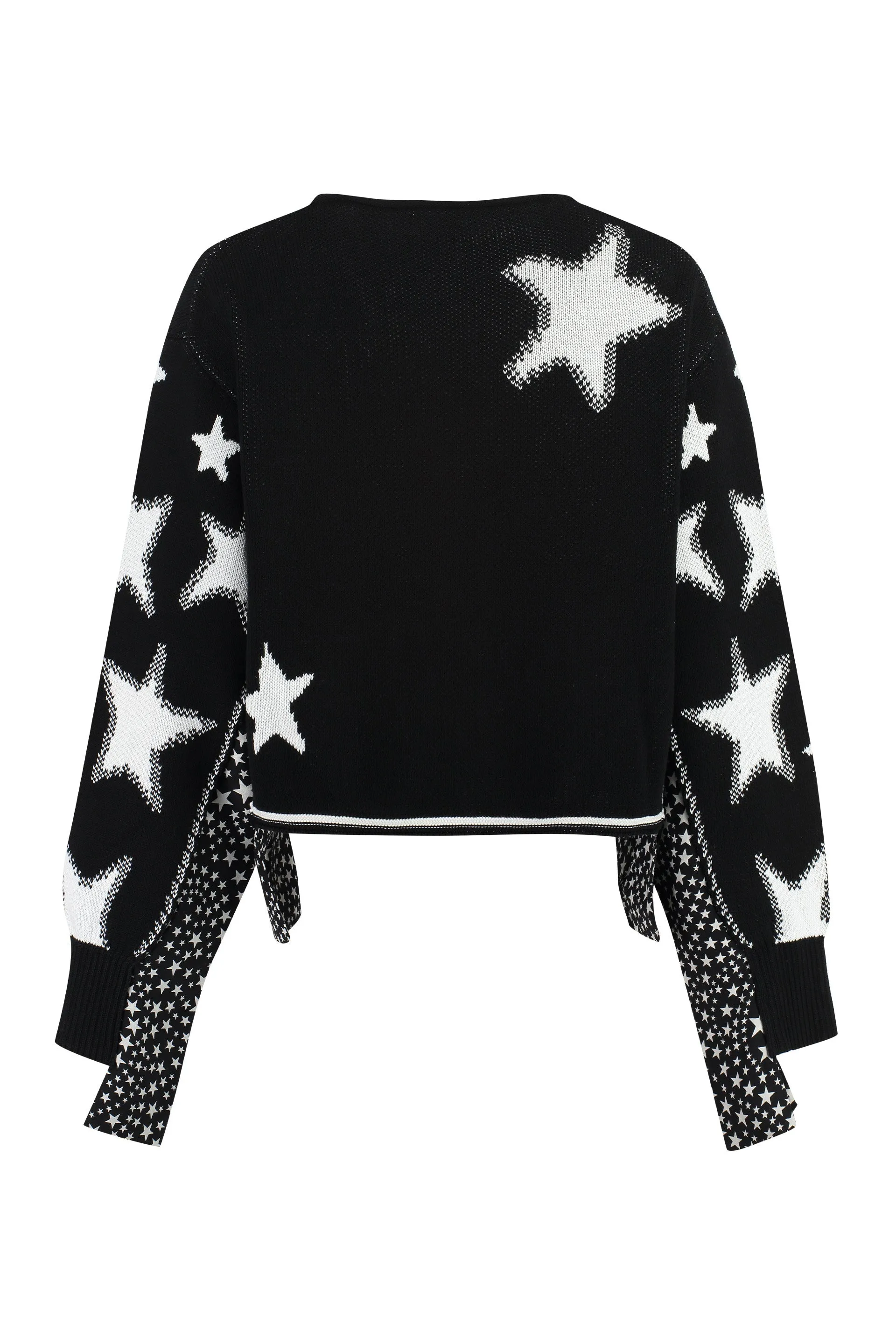 Stars Pattern Long Sleeve Sweater sold by Lord & Taylor product image thumbnail 2