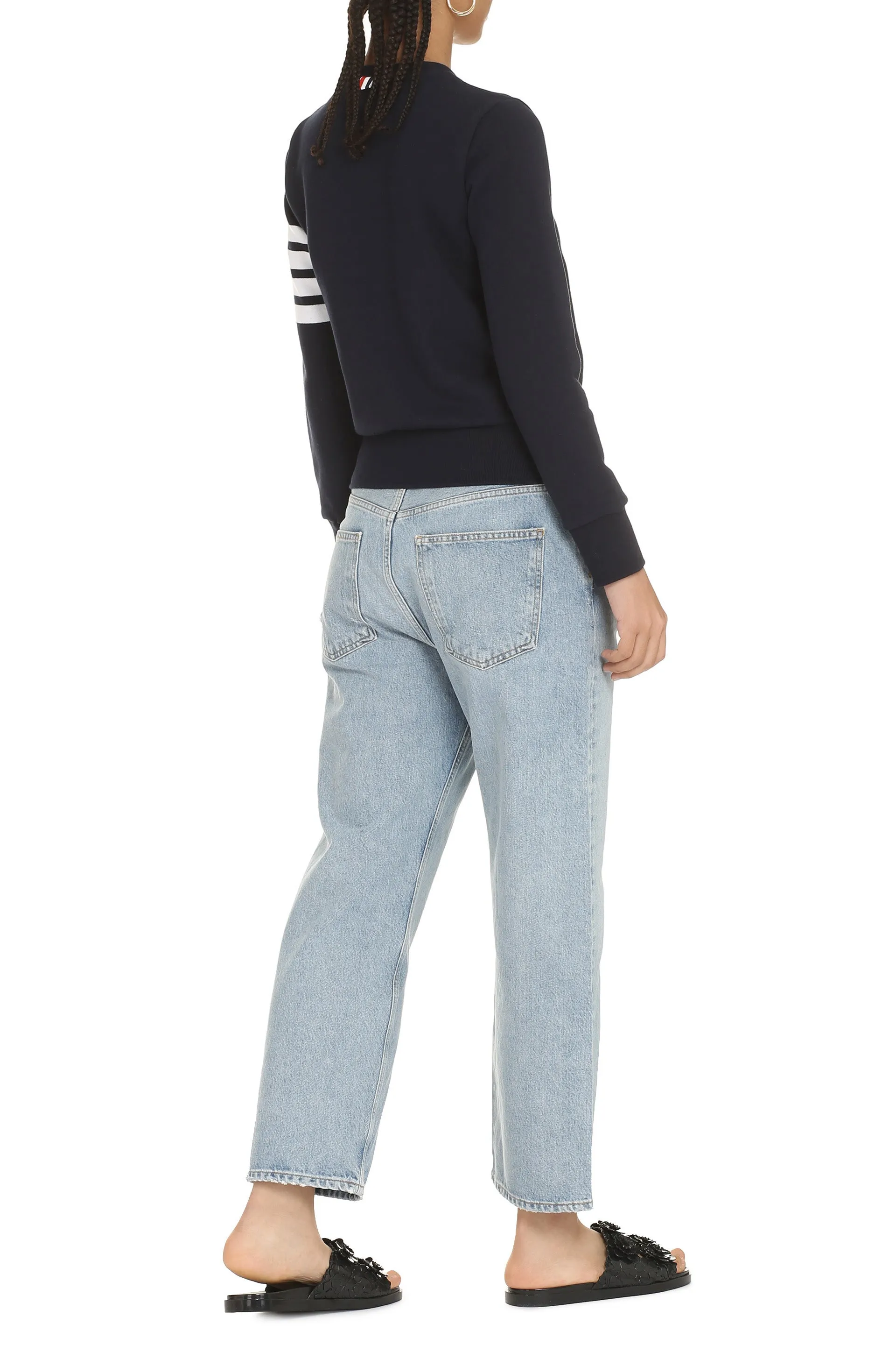 Cotton Crew-Neck Sweatshirt sold by Lord & Taylor product image thumbnail 2