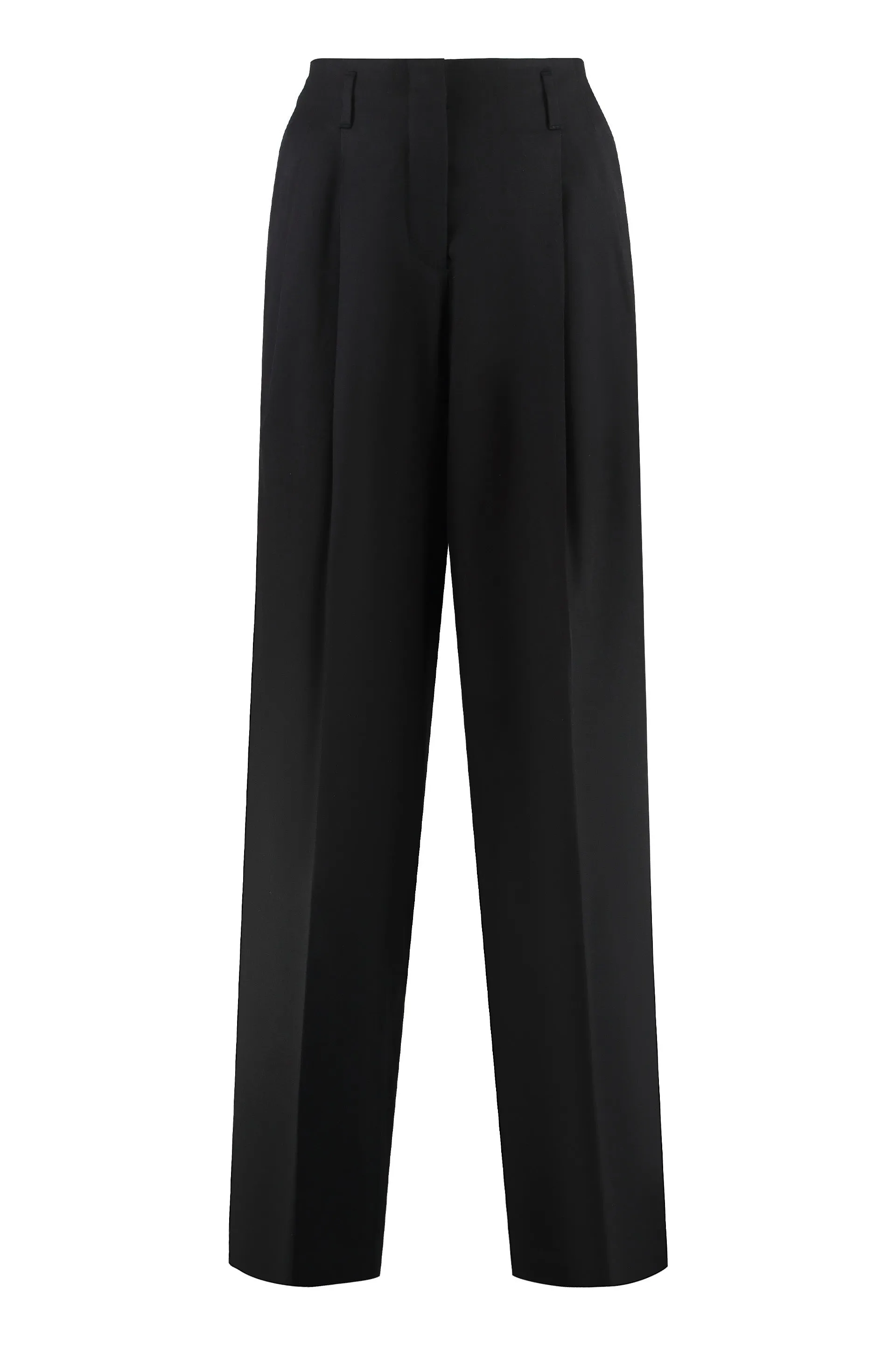 Wool Wide-Leg Trousers sold by Lord & Taylor