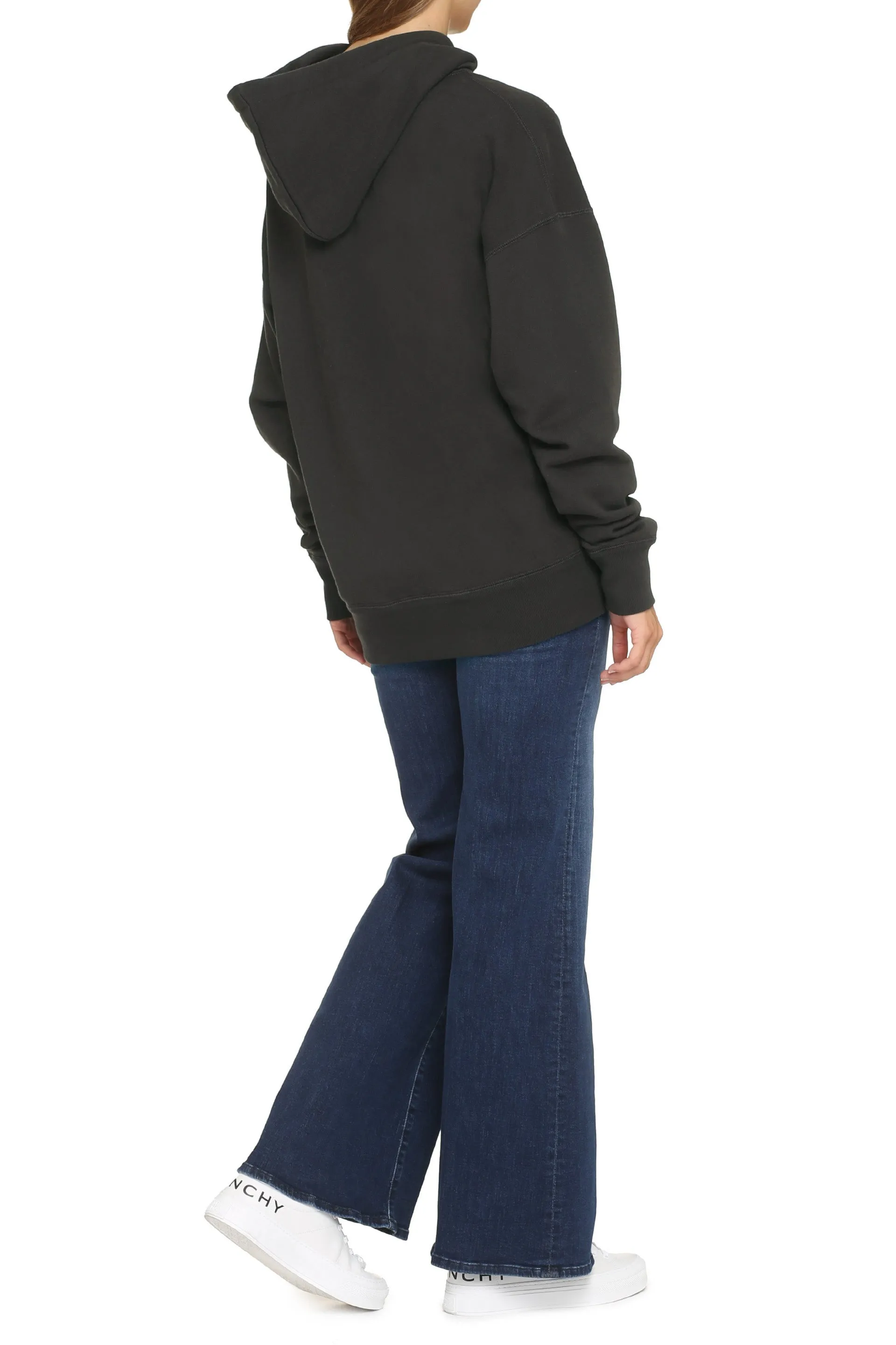 Isabel Marant Mansel Logo Cotton Hoodie sold by Lord & Taylor product image thumbnail 4