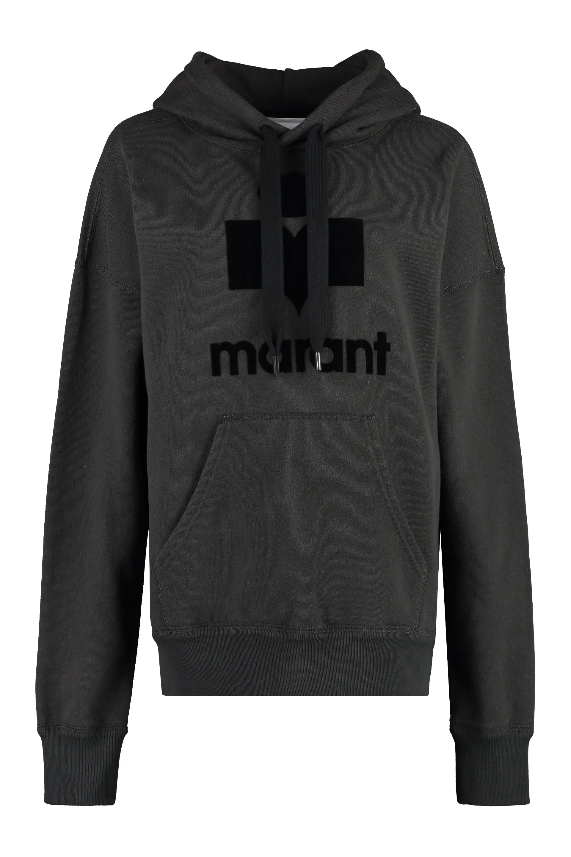 Isabel Marant Mansel Logo Cotton Hoodie sold by Lord & Taylor