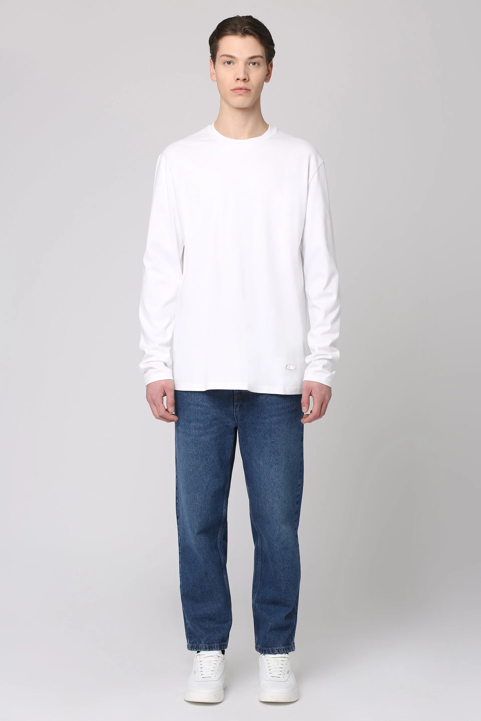 Long-Sleeve Cotton T-Shirt sold by Lord & Taylor product image thumbnail 3