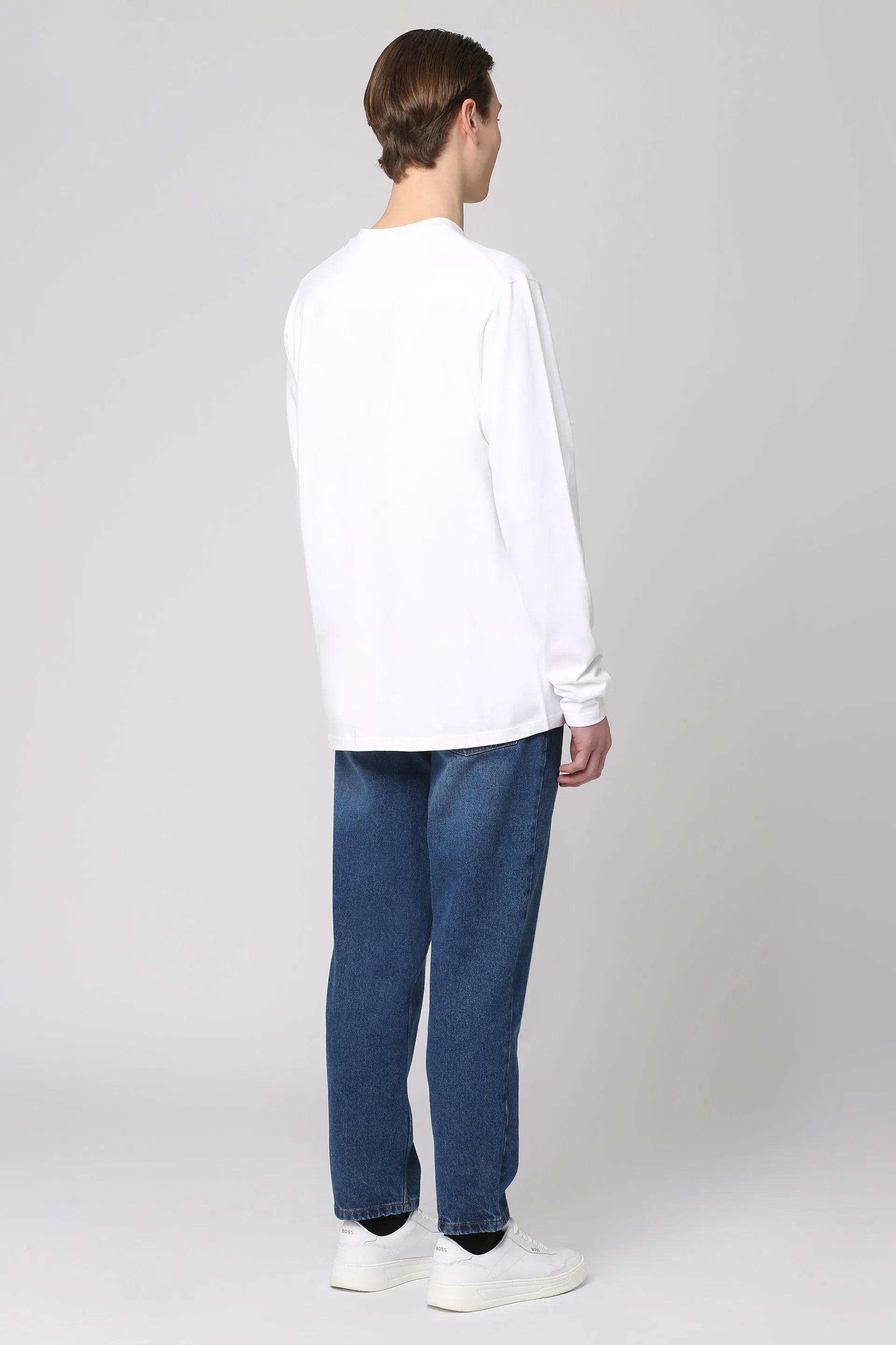 Long-Sleeve Cotton T-Shirt sold by Lord & Taylor product image thumbnail 5