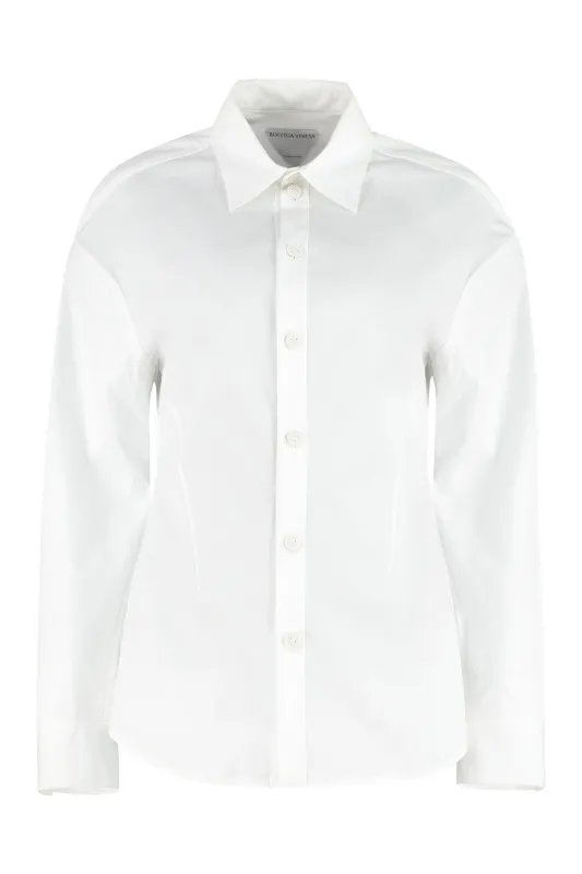Classic Italian Collar Cotton Shirt sold by Lord & Taylor
