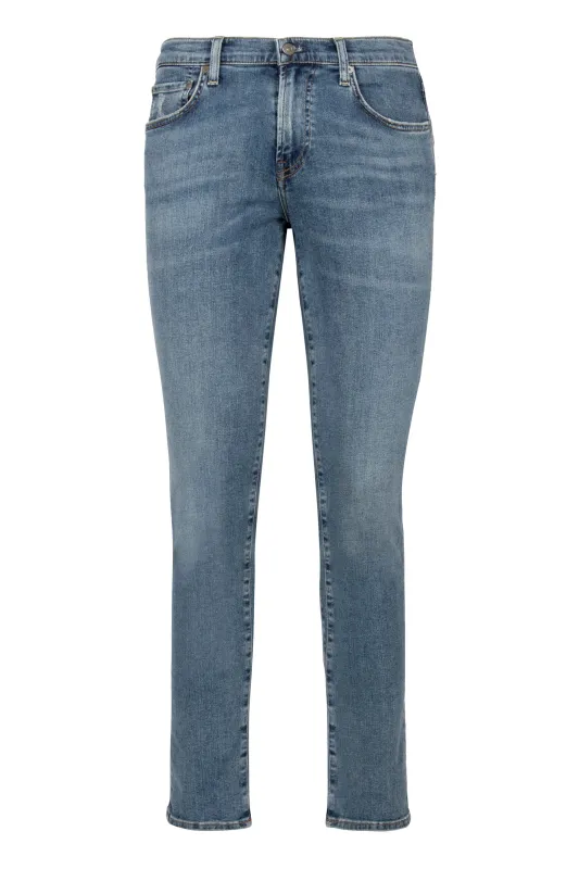 Stretch Cotton Skinny Jeans sold by Lord & Taylor