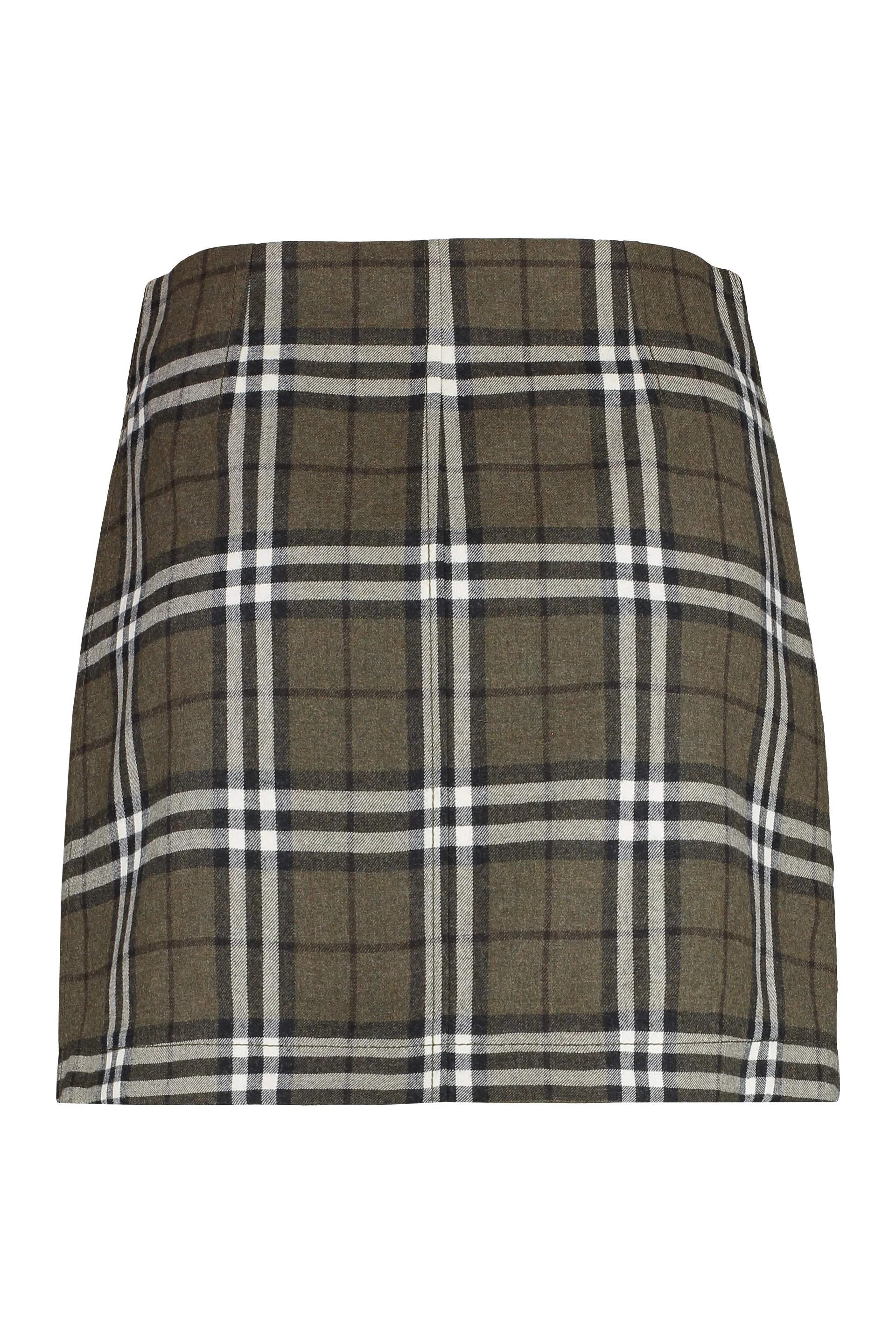 Wool Mini Skirt with Check Motif sold by Lord & Taylor product image thumbnail 2