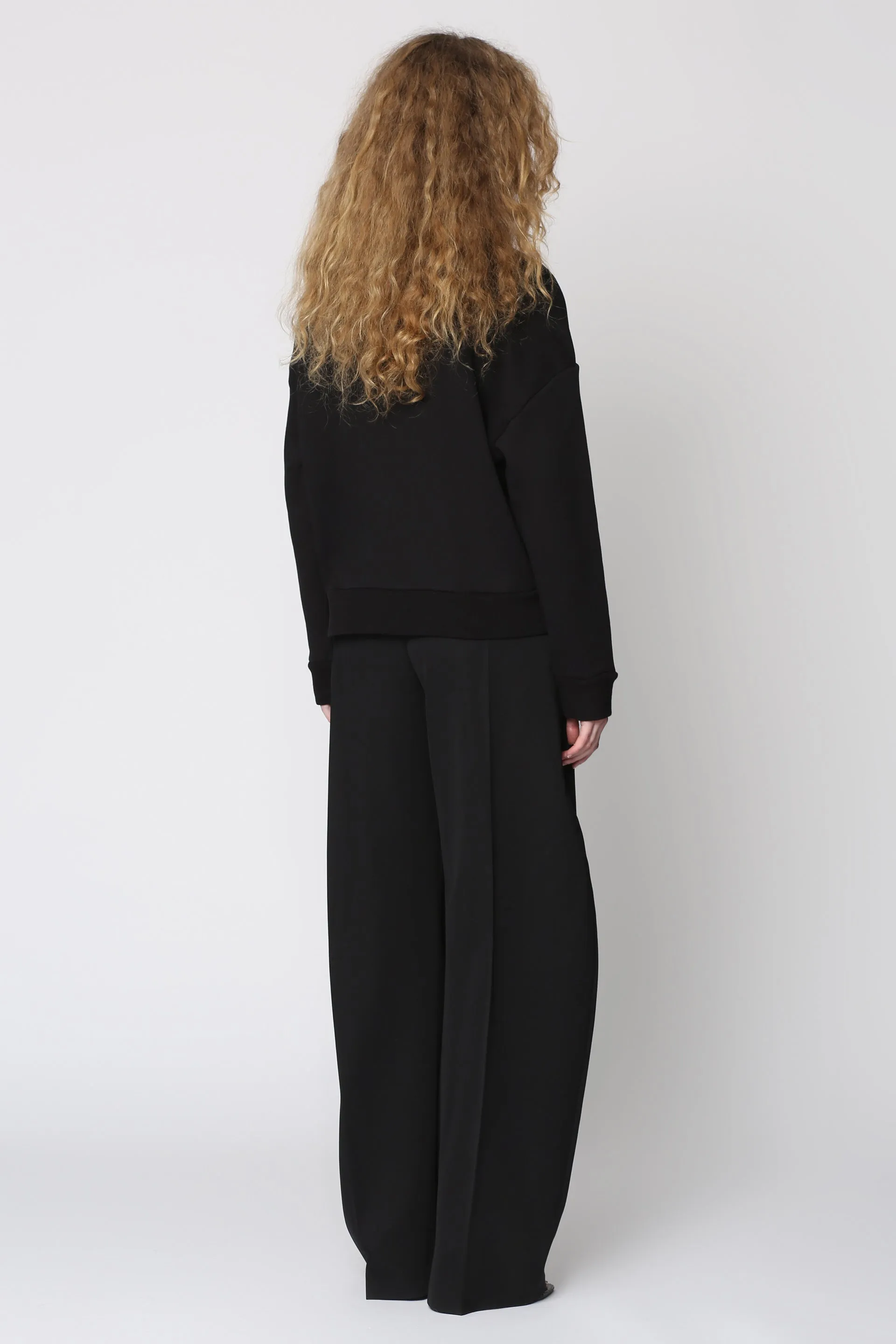 Cotton Crew-Neck Sweatshirt sold by Lord & Taylor product image thumbnail 4