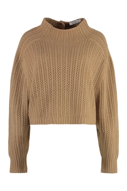 Hodeida Wool-Cashmere Mock-Turtleneck Sweater sold by Lord & Taylor