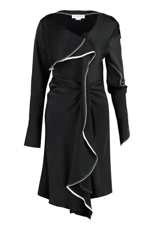 Asymmetric Hem Viscose Dress sold by Lord & Taylor
