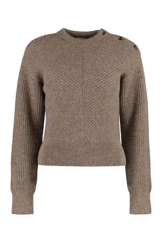 Long-Sleeve Crew-Neck Alpaca Sweater sold by Lord & Taylor