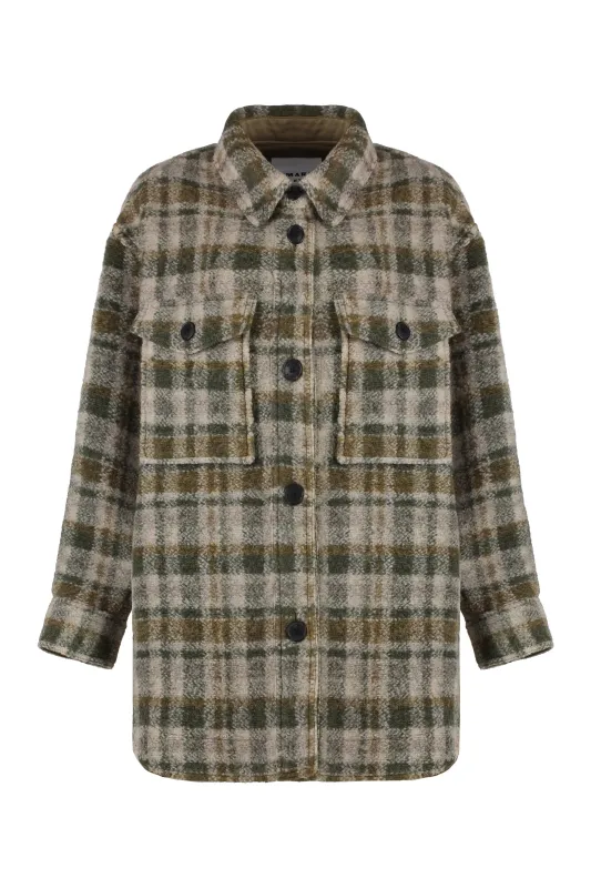 Harveli Wool Overshirt sold by Lord & Taylor