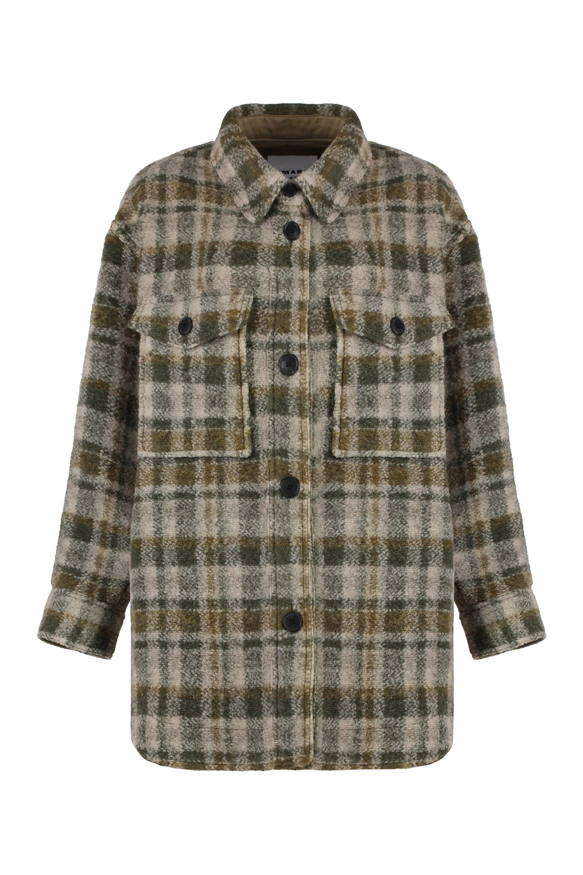 Harveli Wool Overshirt sold by Lord & Taylor