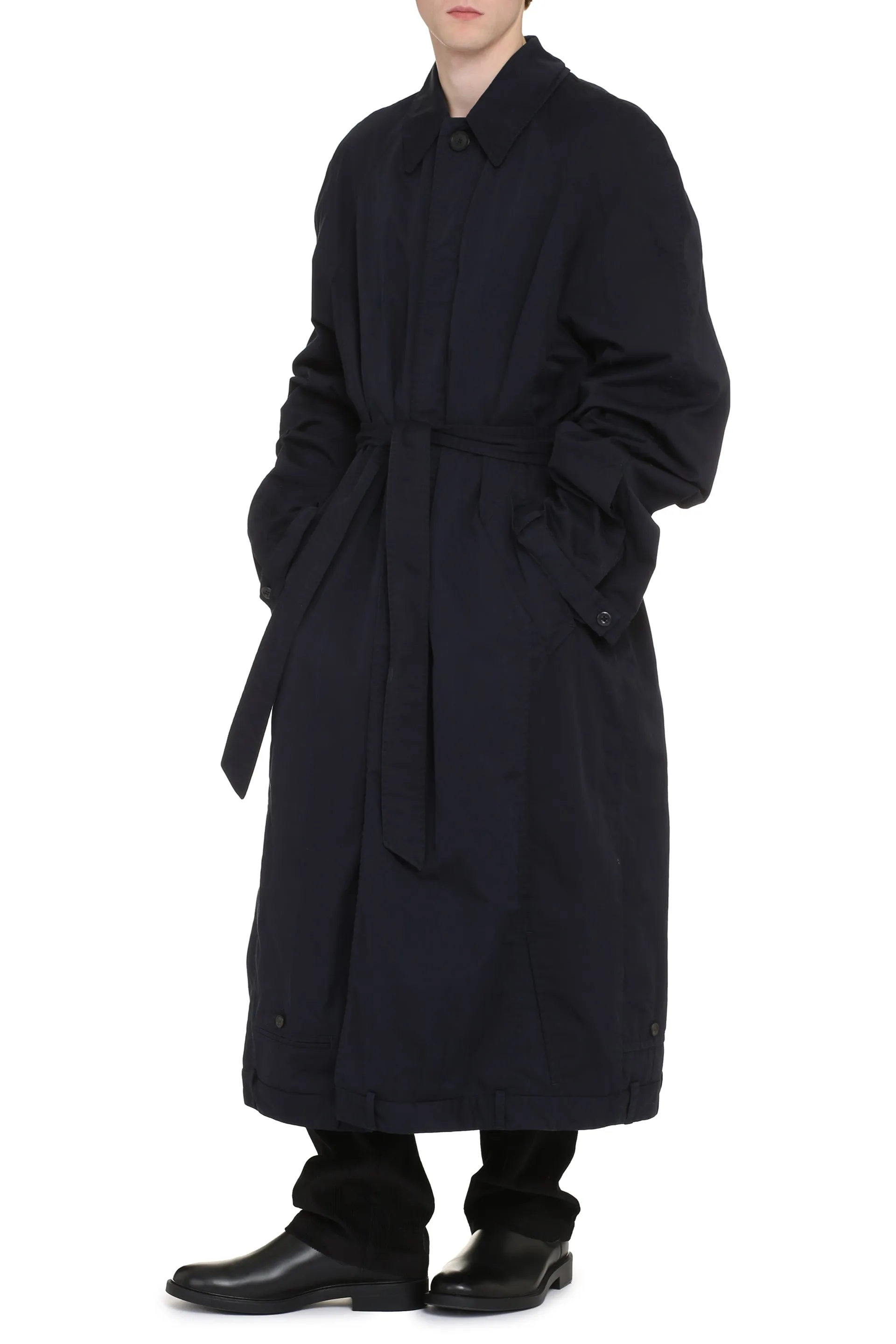 Unisex Deconstructed Cotton Coat sold by Lord & Taylor product image thumbnail 3