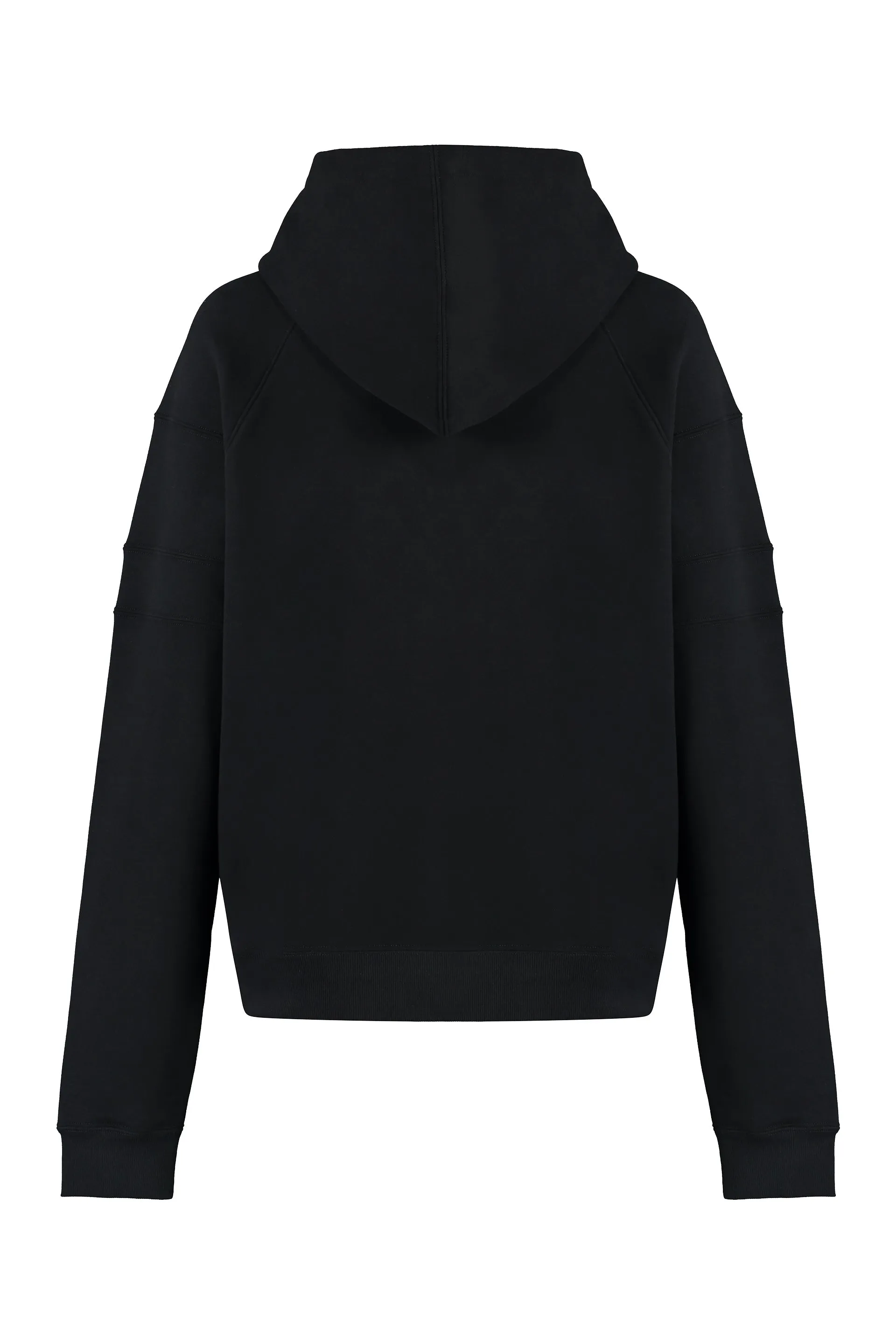 Black Cotton Hoodie sold by Lord & Taylor product image thumbnail 2