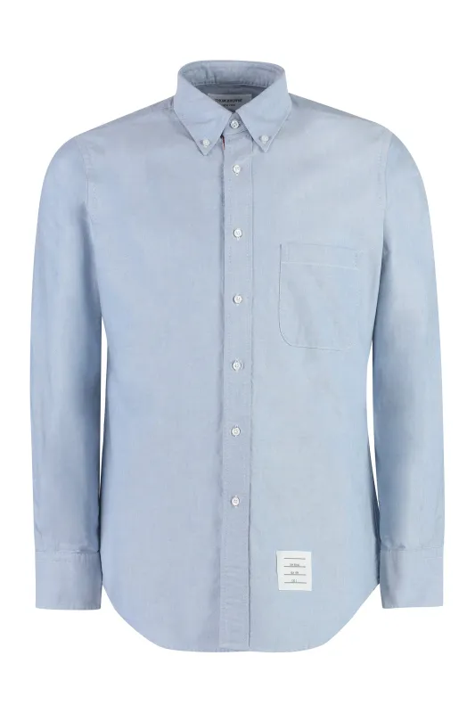Light Blue Cotton Button-Down Shirt sold by Lord & Taylor