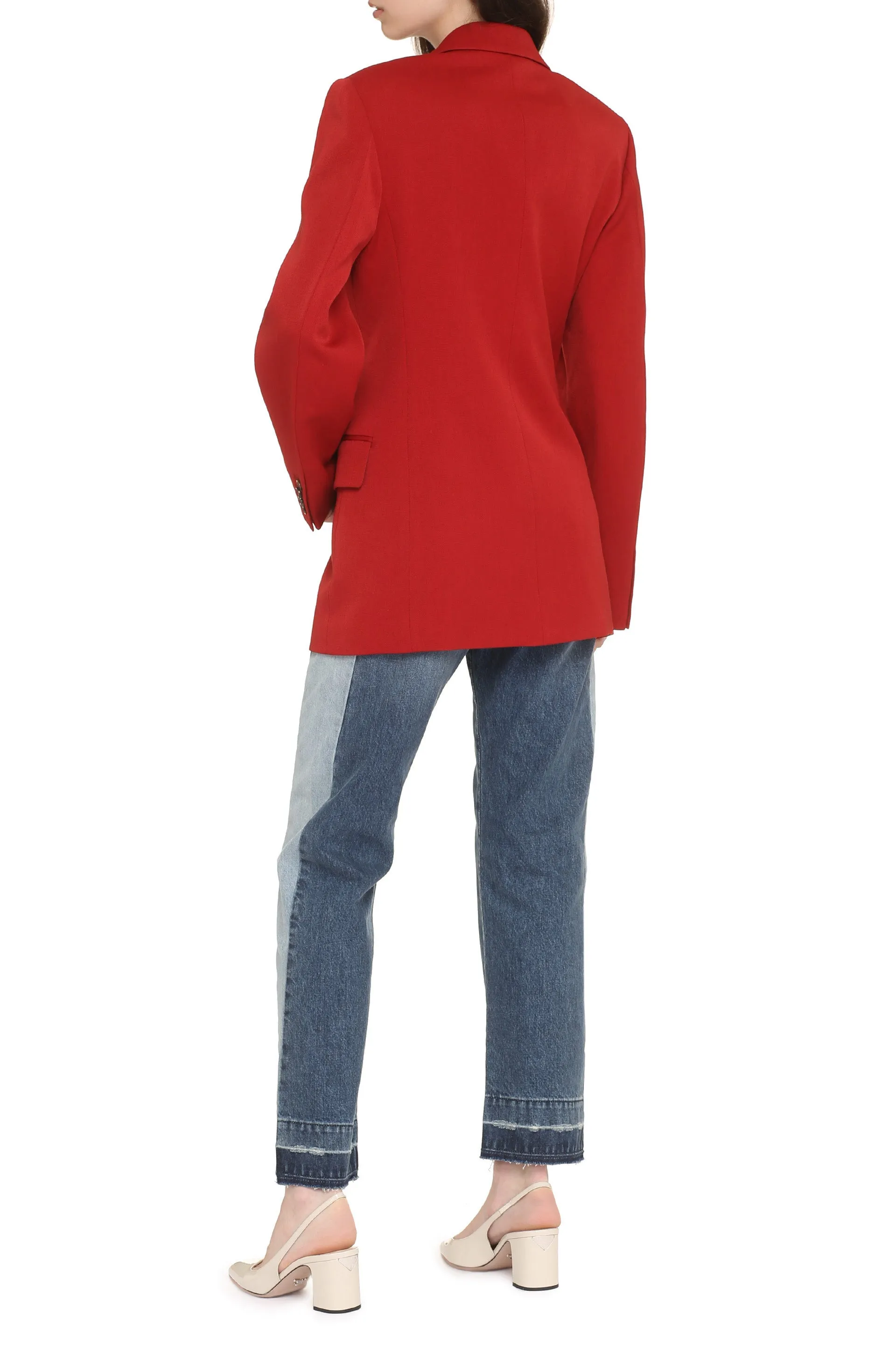 Double-Breasted Wool Blazer sold by Lord & Taylor product image thumbnail 4